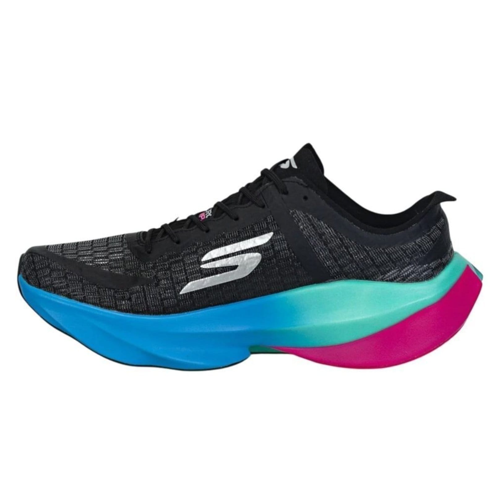 Vista 2 Tênis Skechers SKX Aero Tempo Feminino Skechers preto