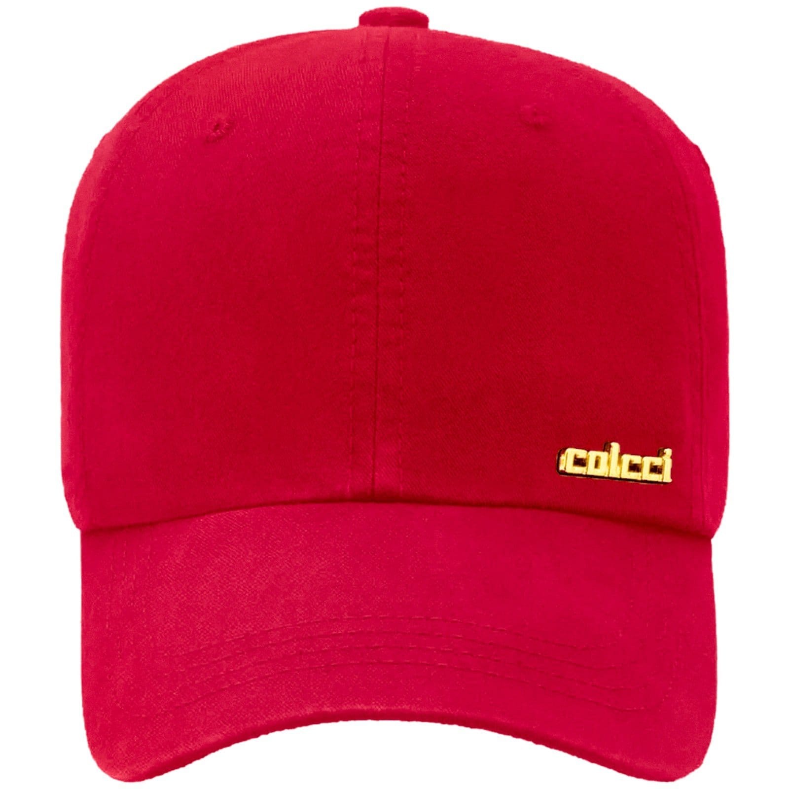 Vista 2 Boné Colcci Metal Gold Julia Pr26 Vermelho Masculino Colcci vermelho gold