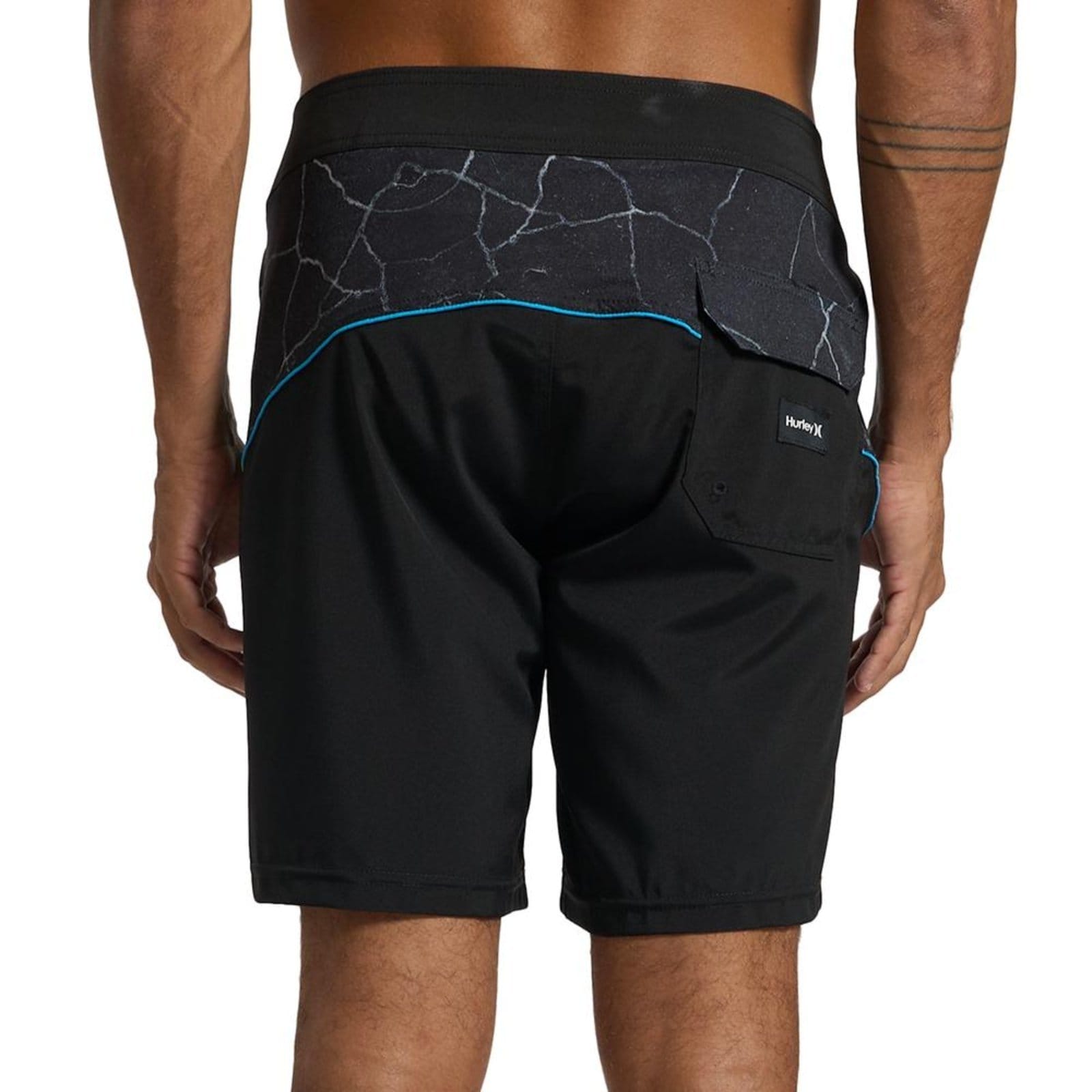 Vista 2 Bermuda Hurley Backside SM26 Masculina hurley preto