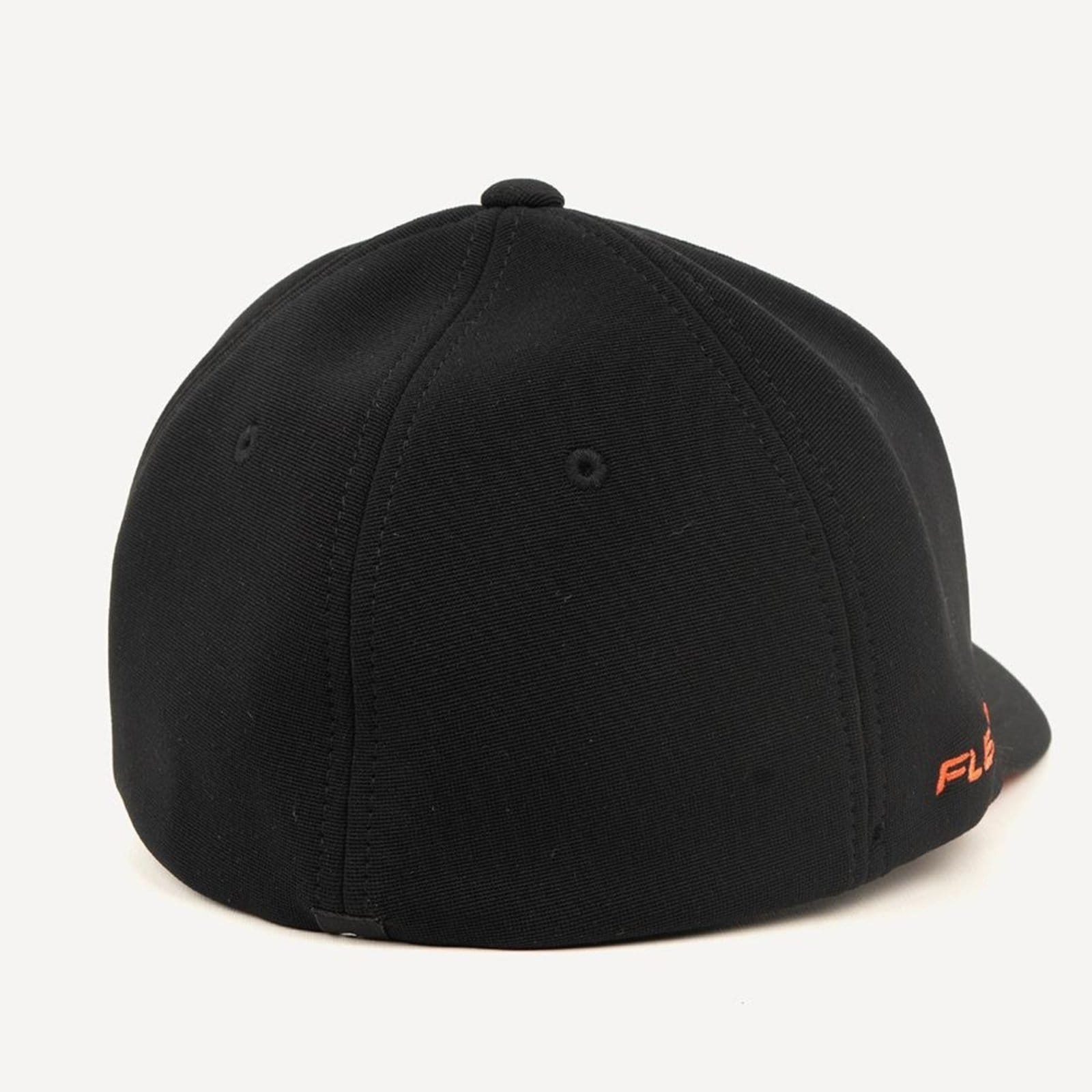 Boné Quiksilver Aba Curva Orange Logo SM26 Preto