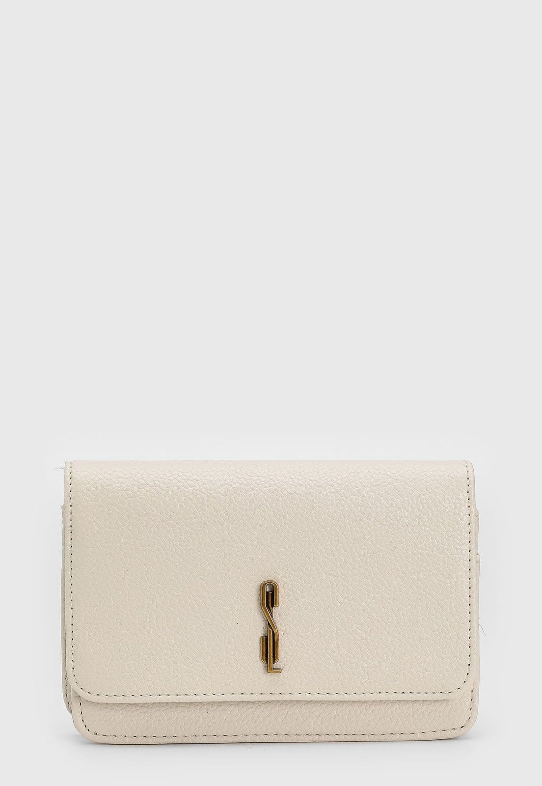 Vista principal Bolsa Feminina Santa Lolla Alça Corrente Off-White Santa Lolla off-white white