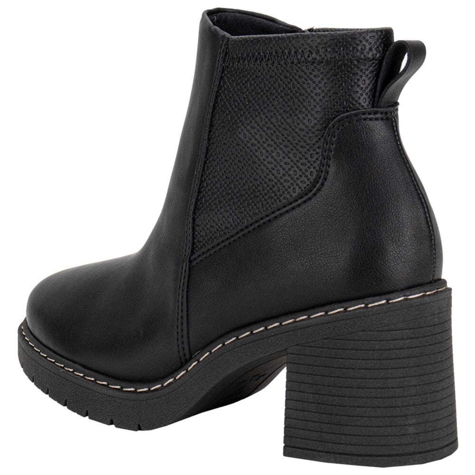 Vista 2 Bota Feminina Cano Baixo Piccadilly 769001 A0089001 Piccadilly preto