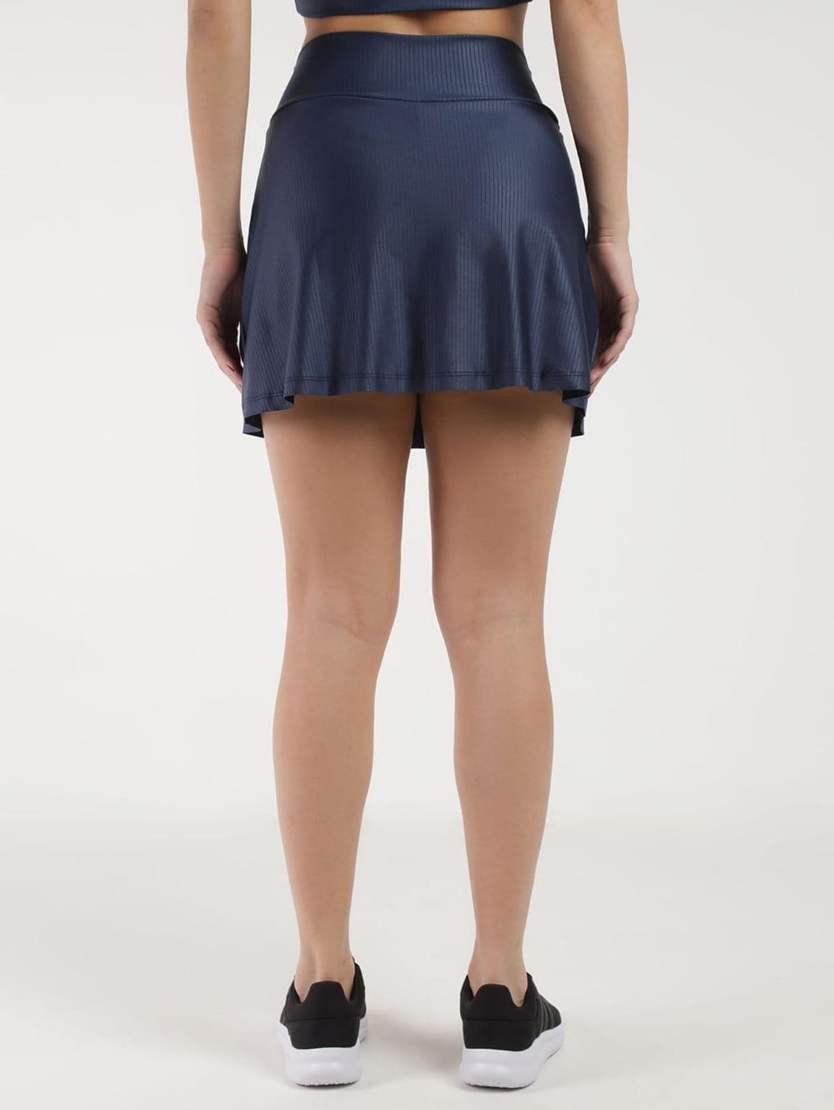 Vista 2 Short Saia Cirrê Vels Feminino Vels azul