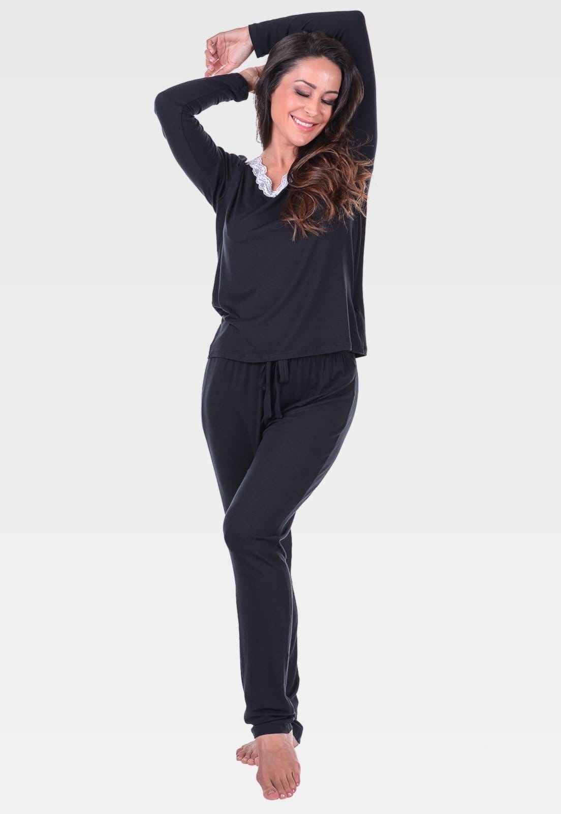 Pijama Feminino Inverno Adulto Longo Summer Soul