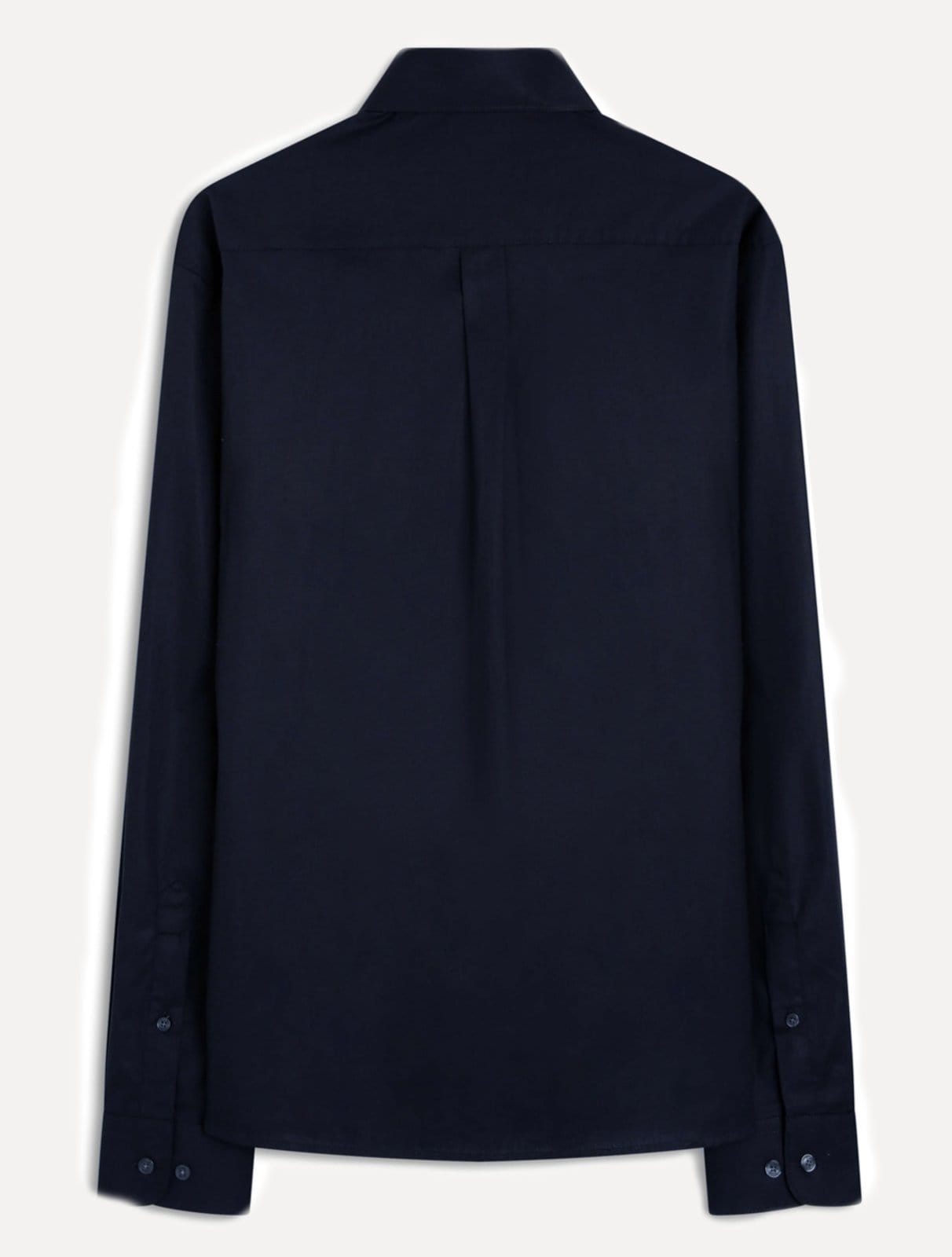 Vista 2 Camisa Ellus Masculina Tricoline LY Classic New Italian Ellus azul marinho