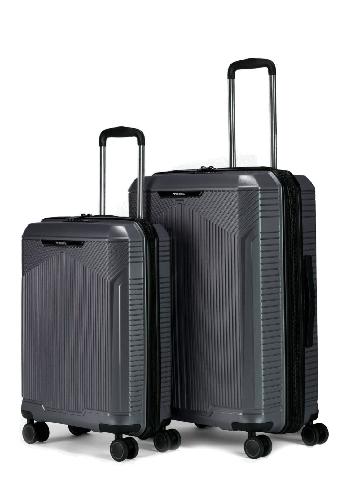 Kit 2 Malas De Viagem ABS Rígido Primicia Rodinhas 360° Reforçada com Cadeado TSA Espaçosa