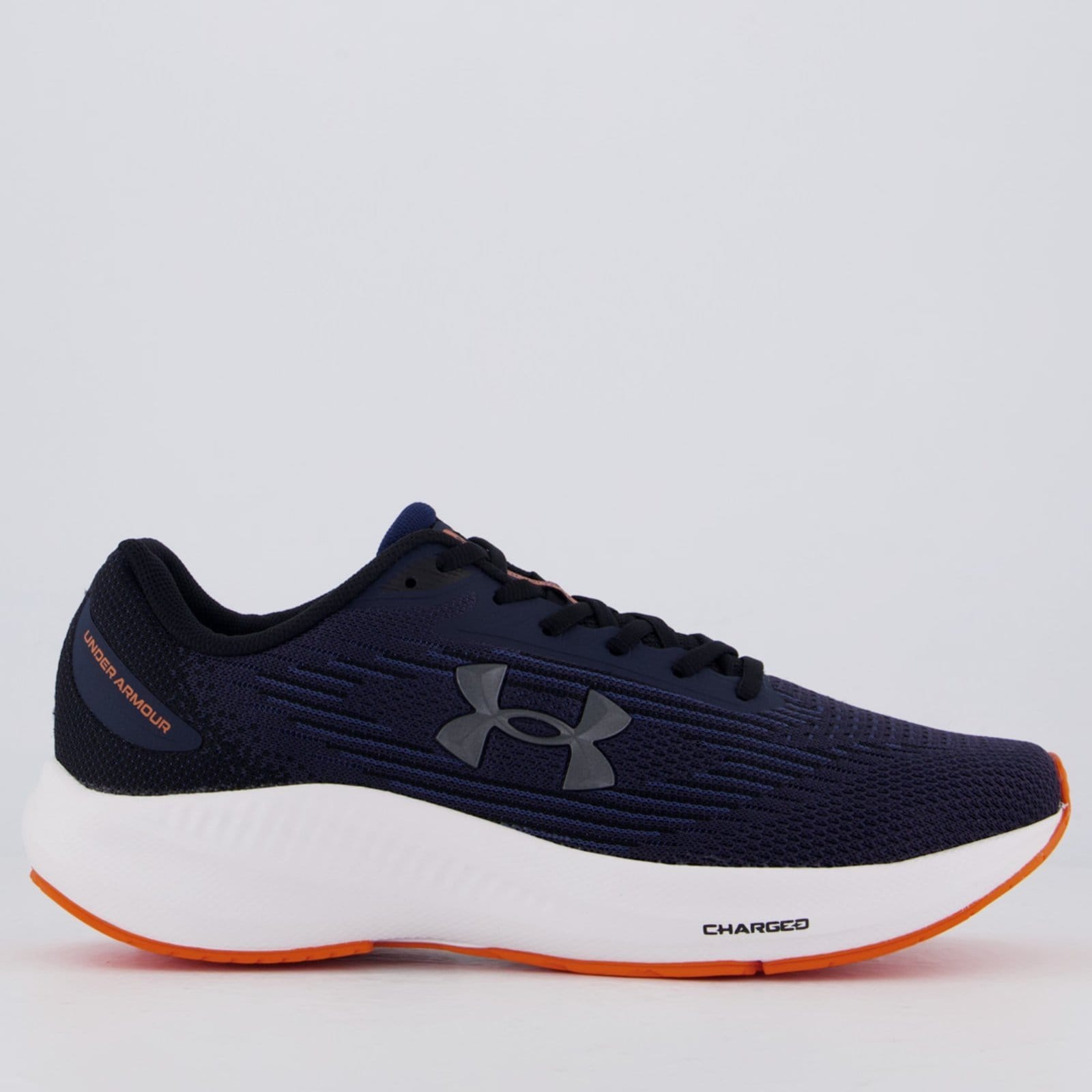 Tênis Under Armour Charged Starlight SE Marinho e Laranja