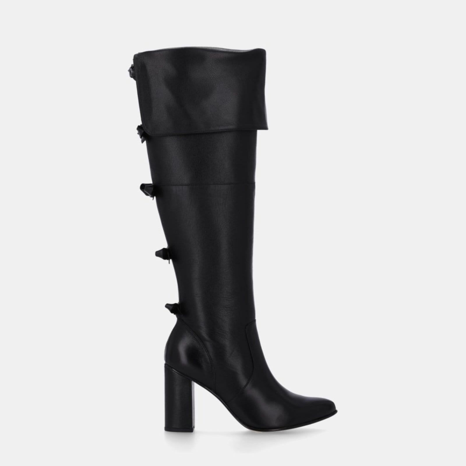 Vista principal Bota Cano Longo Luz da Lua - 56515700 Luz Da Lua Luz Da Lua preto