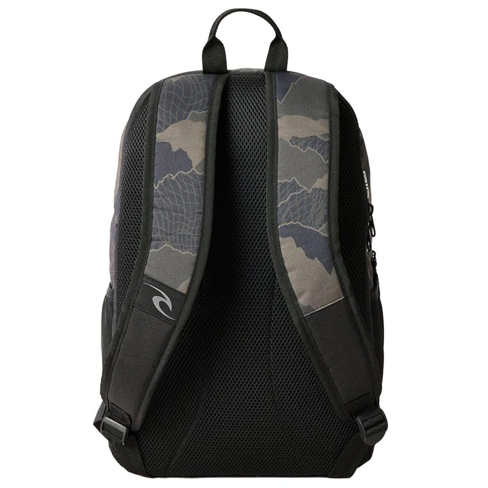 Vista 2 Mochila Rip Curl Ozone 30L School 2025 WT25 BlackOlive Rip Curl preto