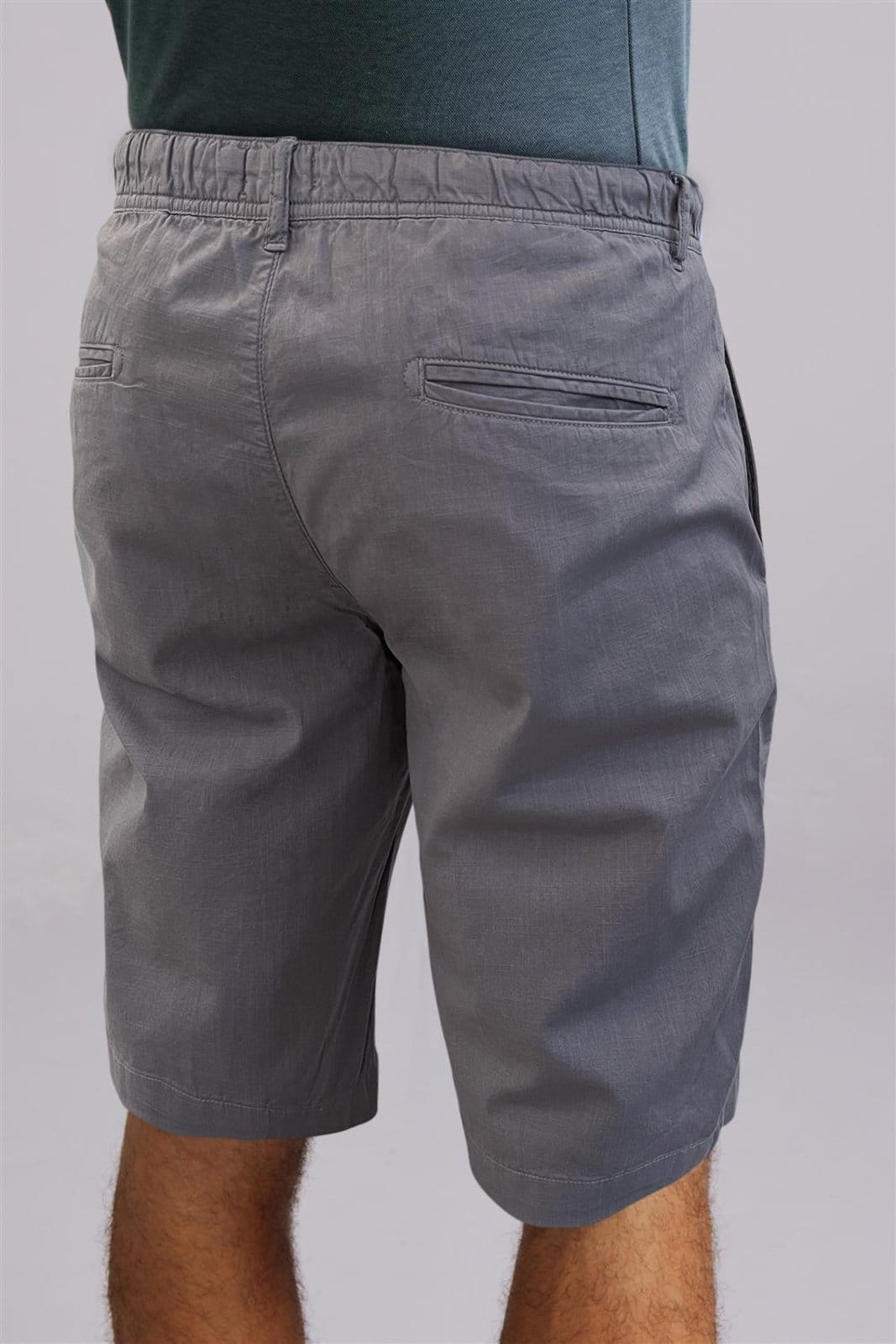 Vista 2 HIGHSTIL Bermuda Relax Claro HIGHSTIL cinza