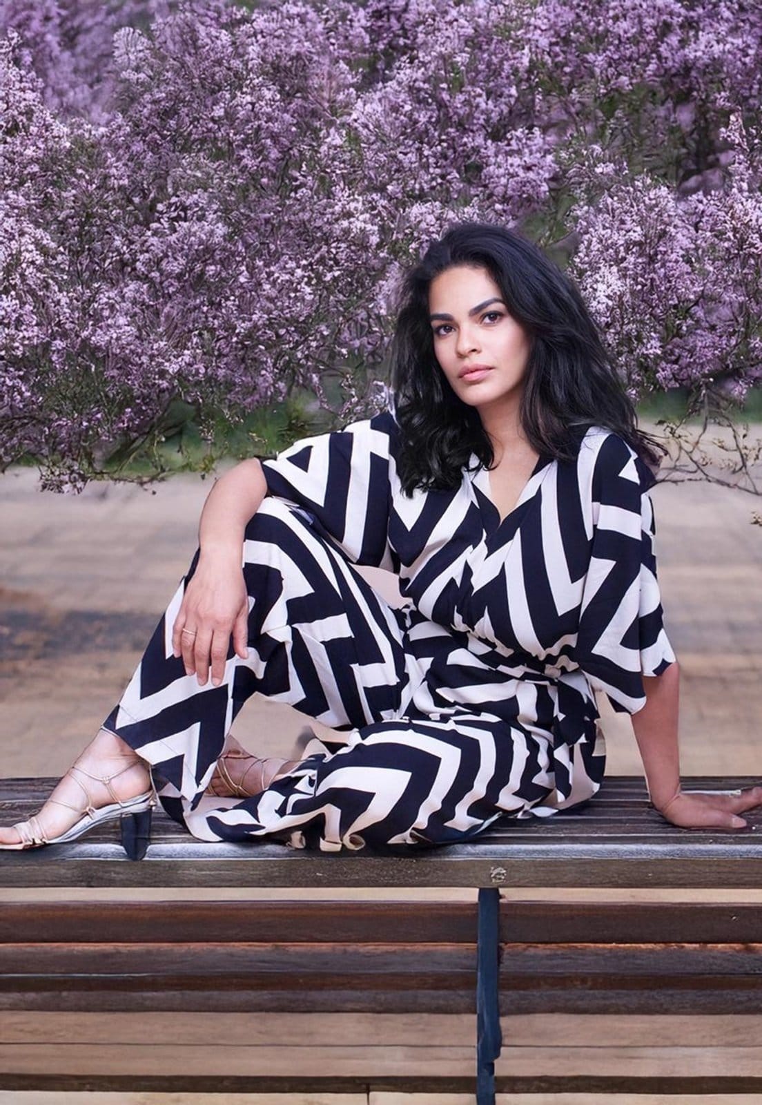 Macacão Cabanafree Longo Estampa Linhas Urbanas