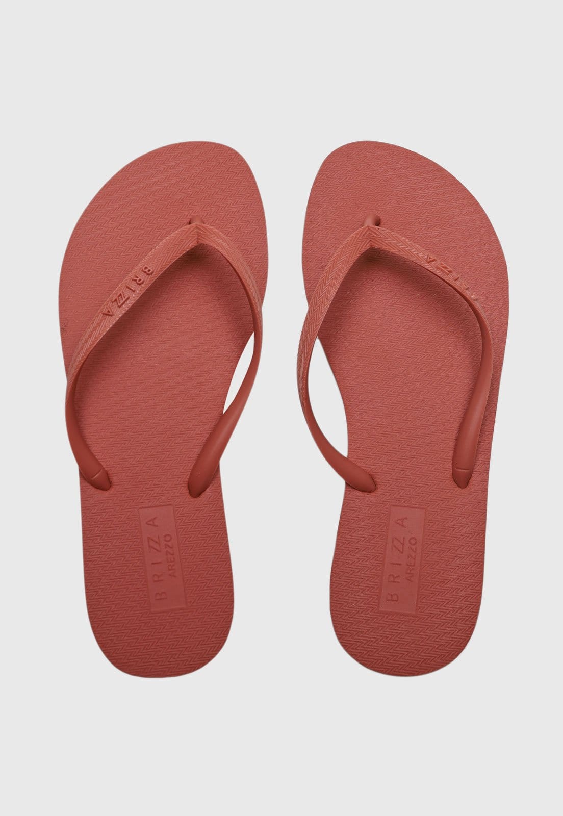 Chinelo Feminino Brizza Arezzo Tiras Finas Terracota