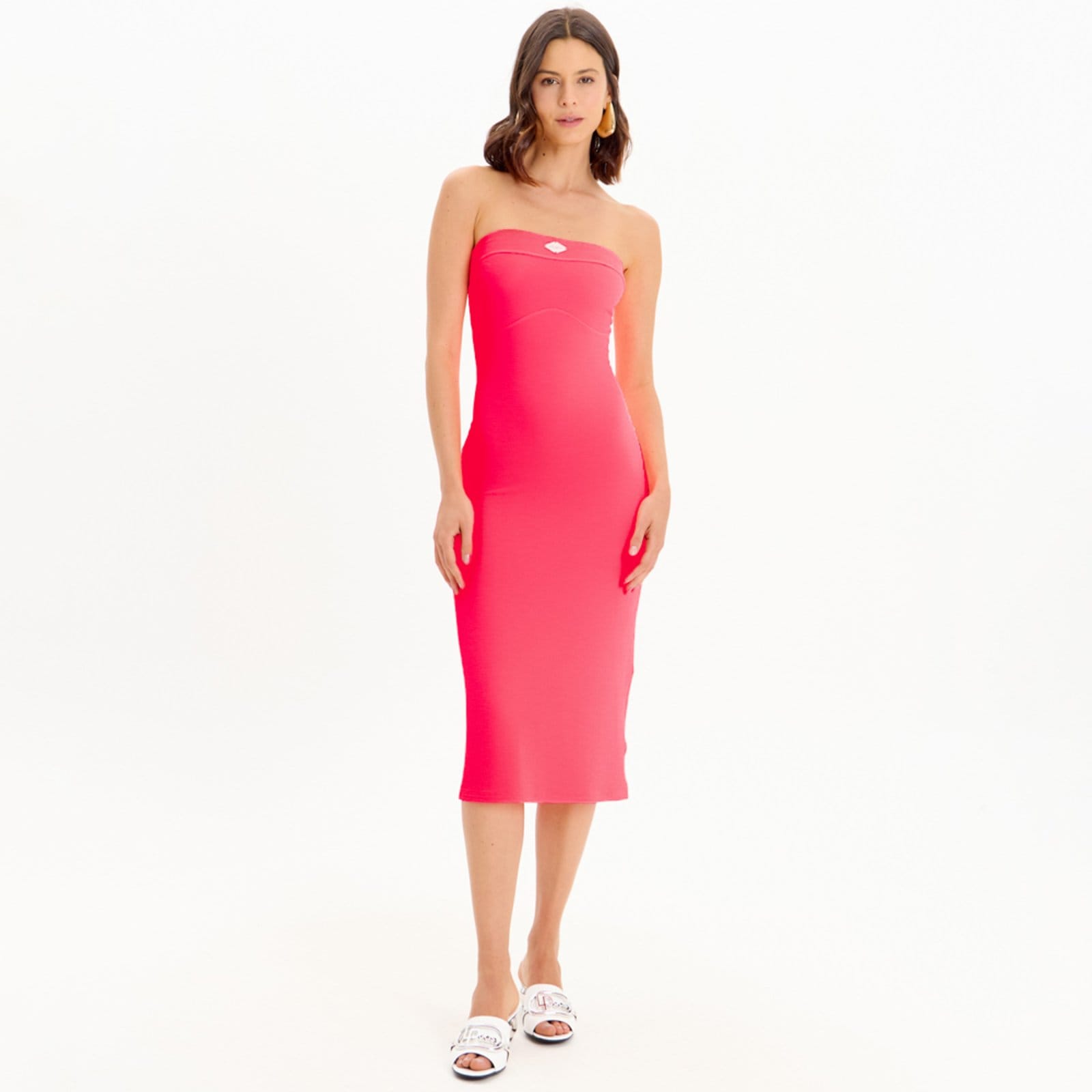 Vestido Midi Easy Lança Perfume In25 Feminino