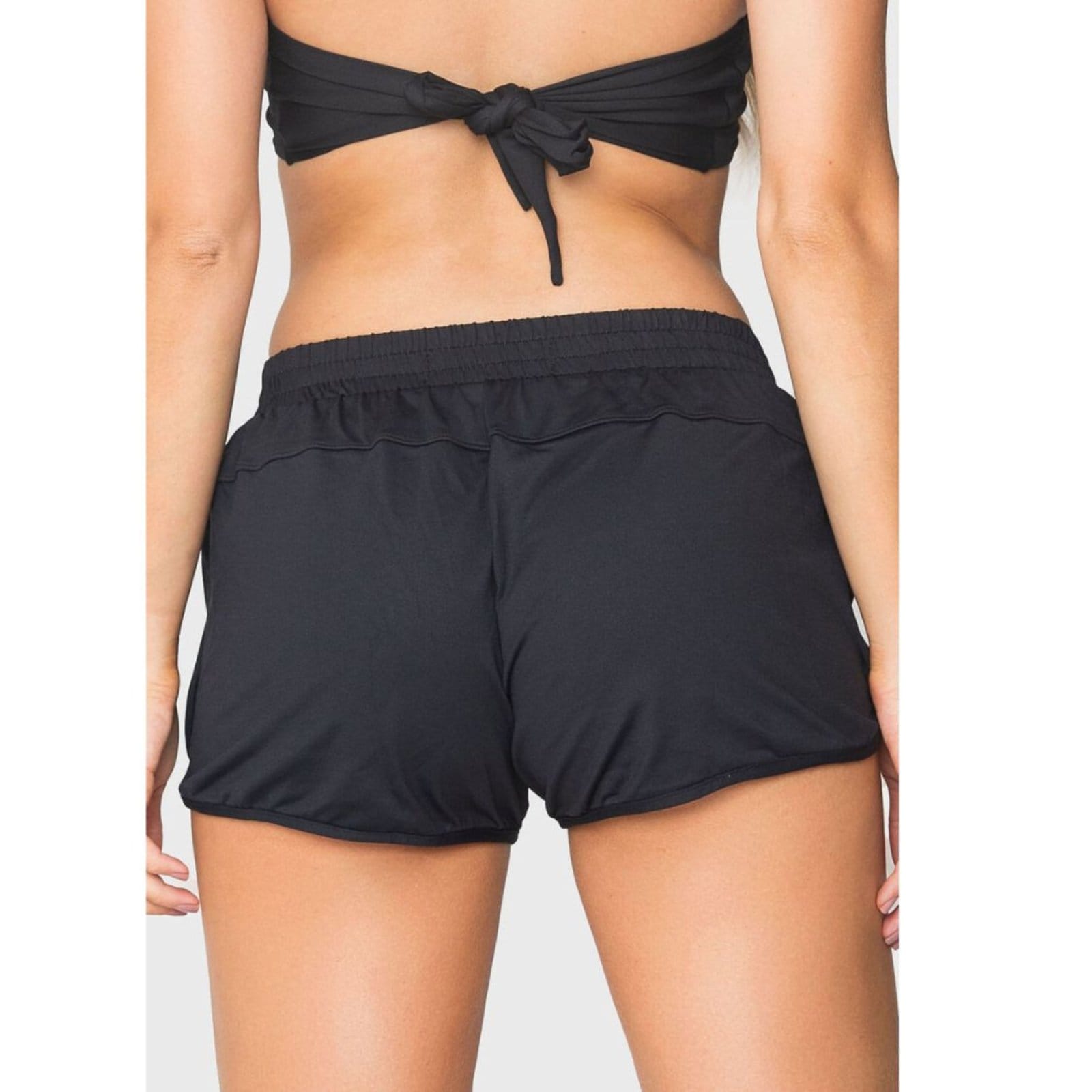 Vista 2 3119 - Shorts Com Ilhós Duna Casual DunaCasual preto