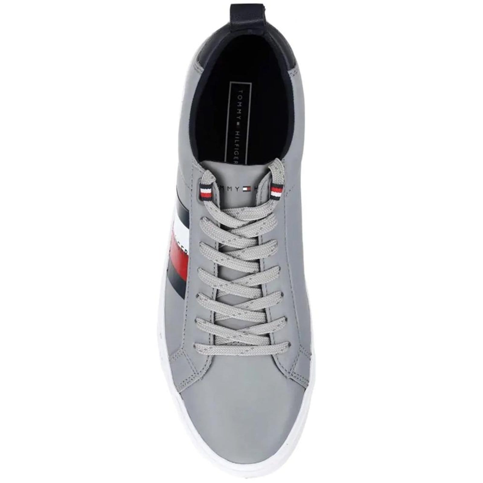 Vista 2 Tênis Tommy Hilfiger Dino 9A Masculino Griffin Tommy Hilfiger cinza