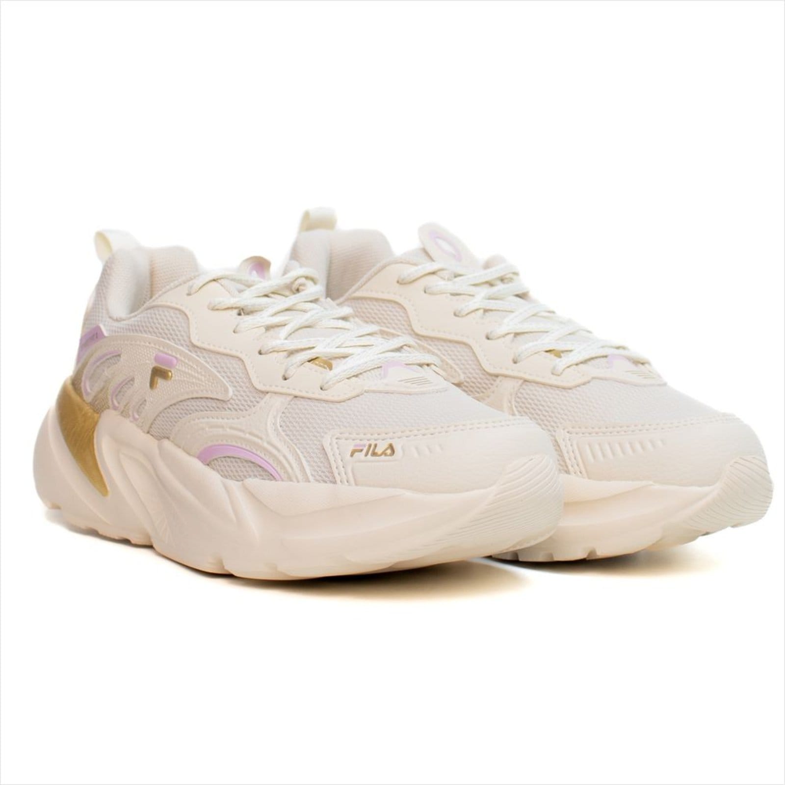 Vista 2 Tênis Fila Street Fit 2 Feminino Fila bege