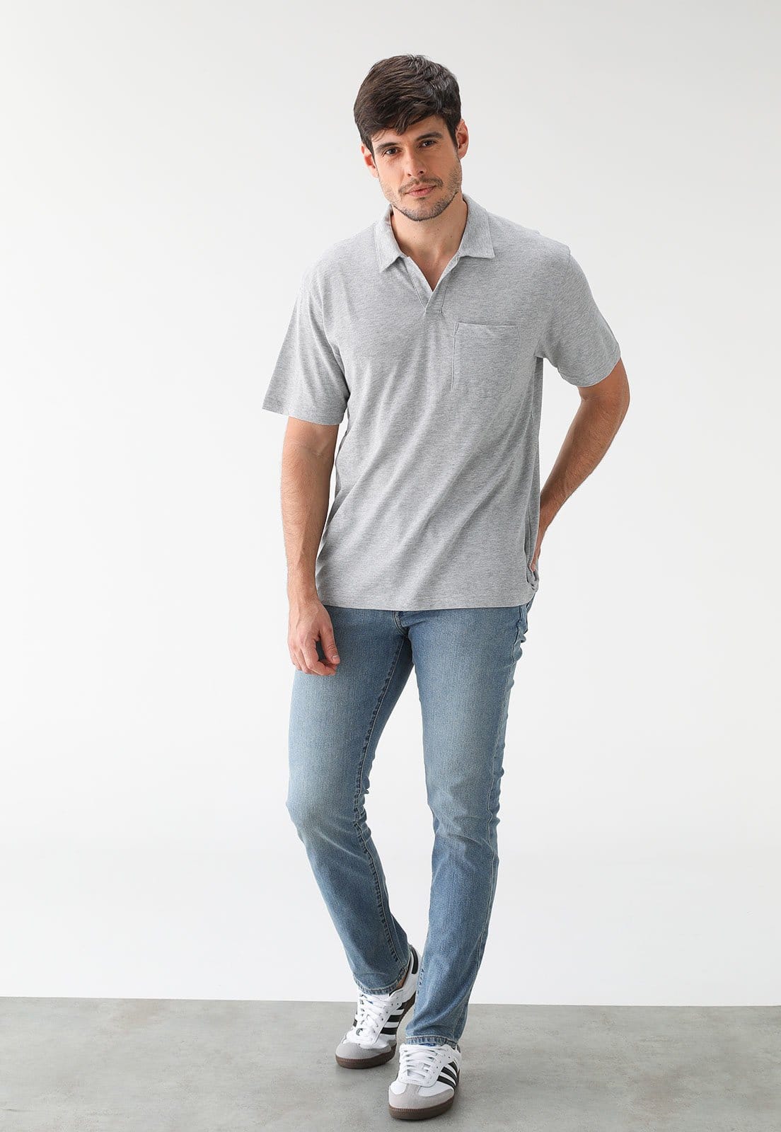 Camisa Polo GAP Reta Bolso - 2