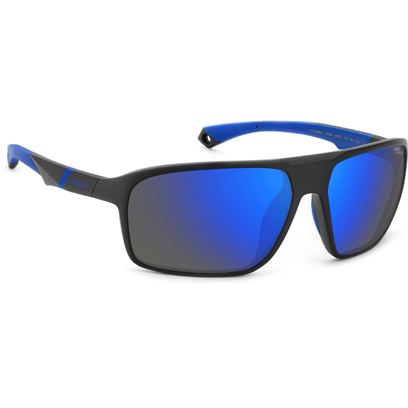 Vista 2 Óculos de Sol Polaroid 7058 S 0VK 64QG Masculino Polaroid preto