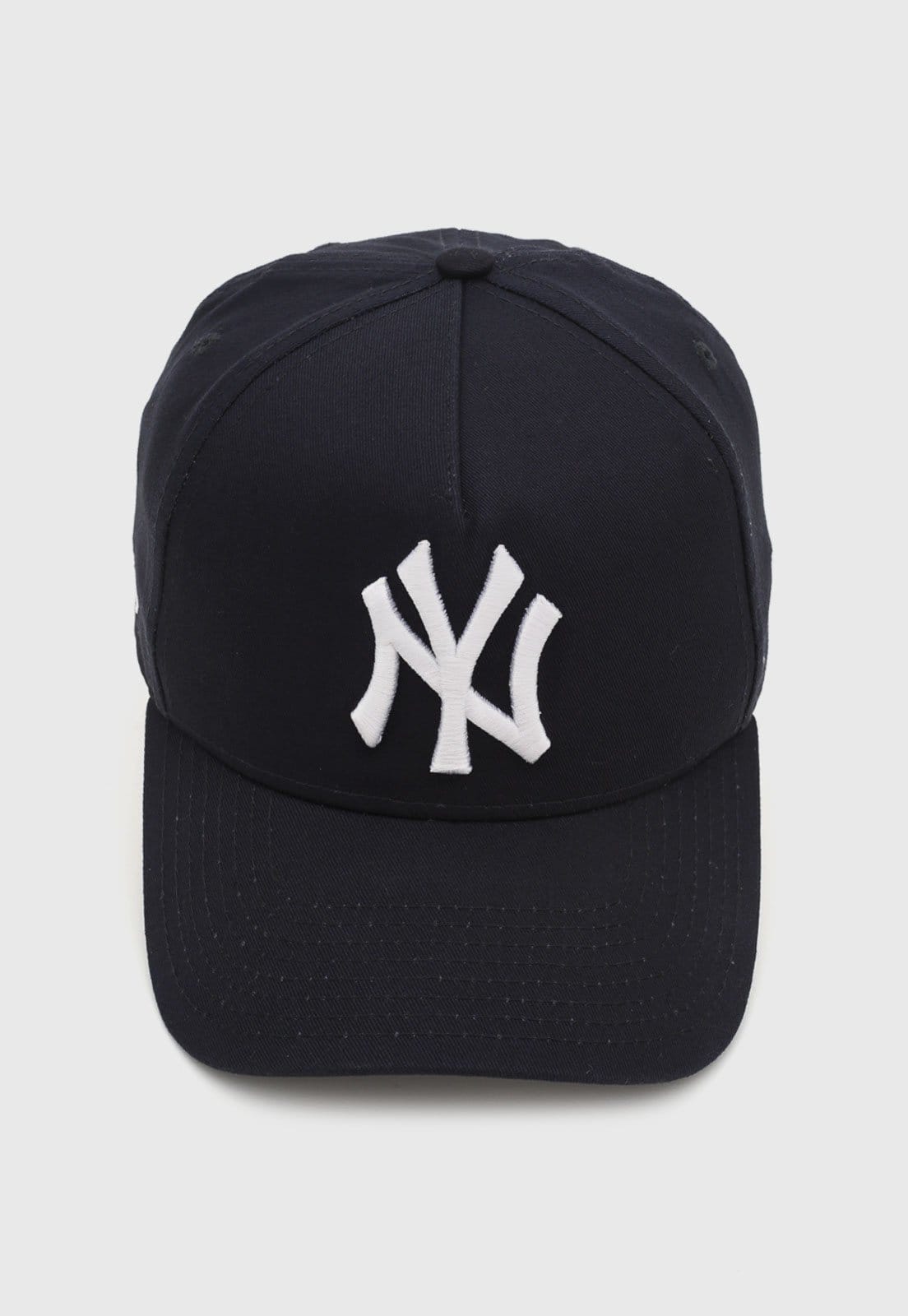 Vista 2 Boné Aberto New Era New York Yankees Mlb Aba Curva Marinho new era azul