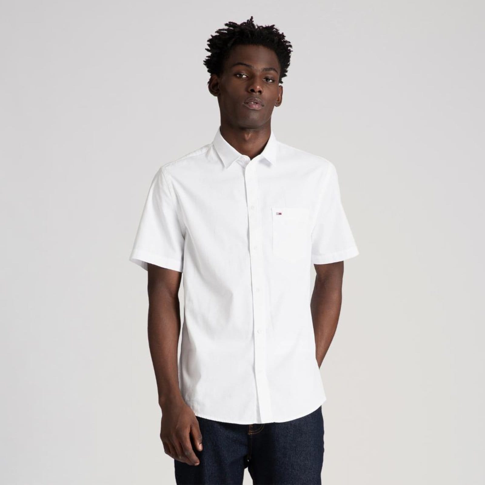 Camisa Clássica Manga Curta Tommy Jeans - EEG