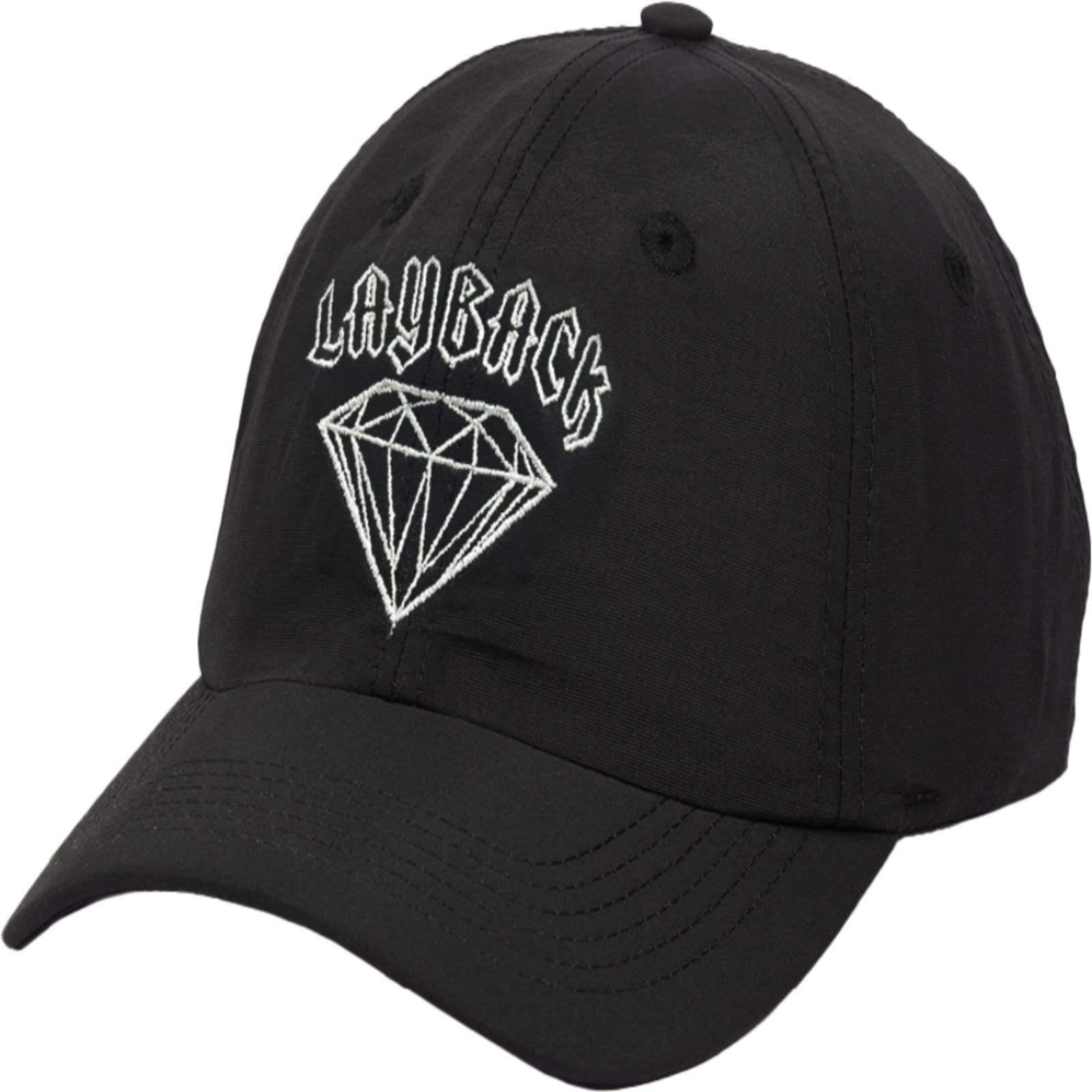 Boné Dmnd x Layback Dad Hat U BLACK UNICA