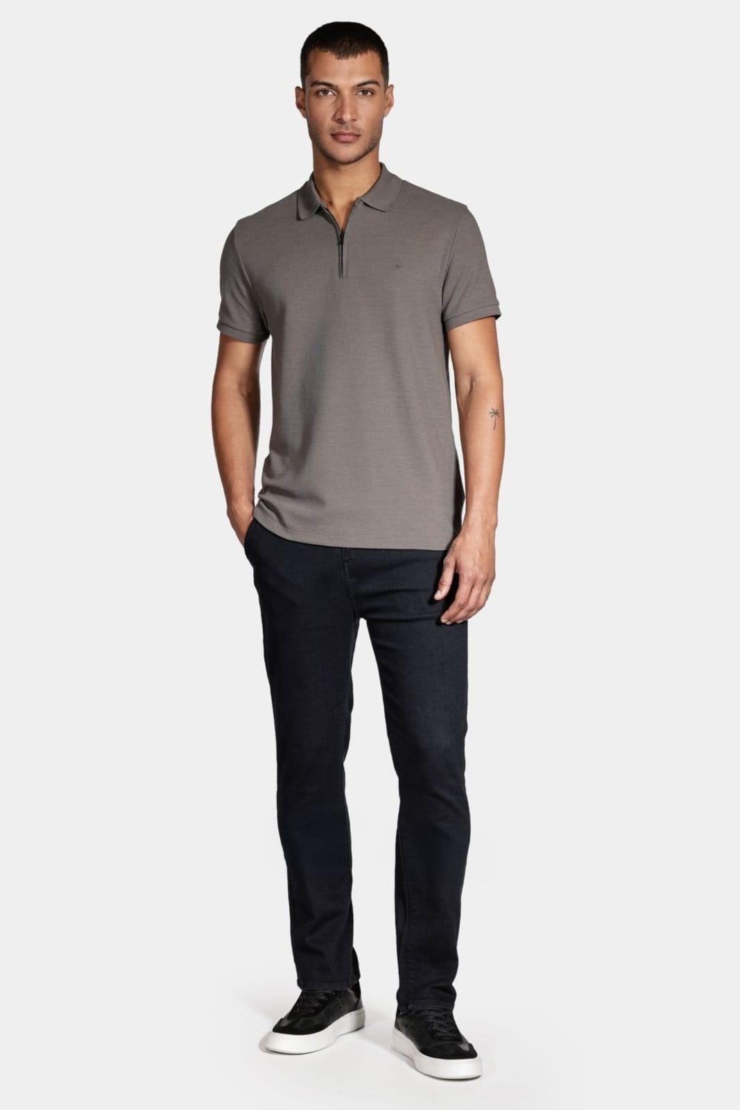 Vista 2 Calça Aramis Chino Jeans Regular Aramis preto