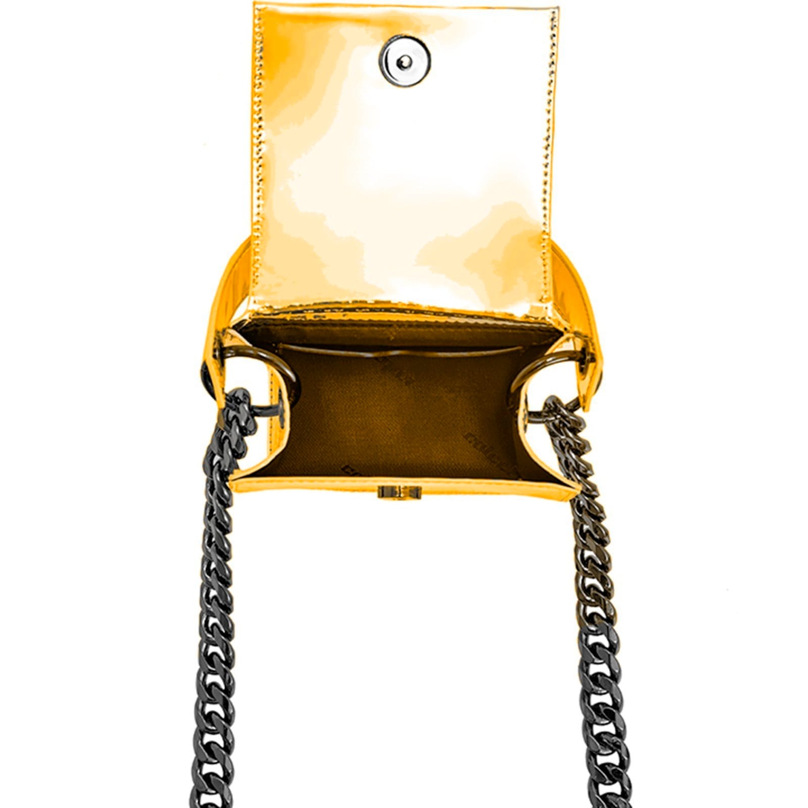 Vista 2 Bolsa Crossbody Colcci Specchio OU24 Feminino Colcci dourado