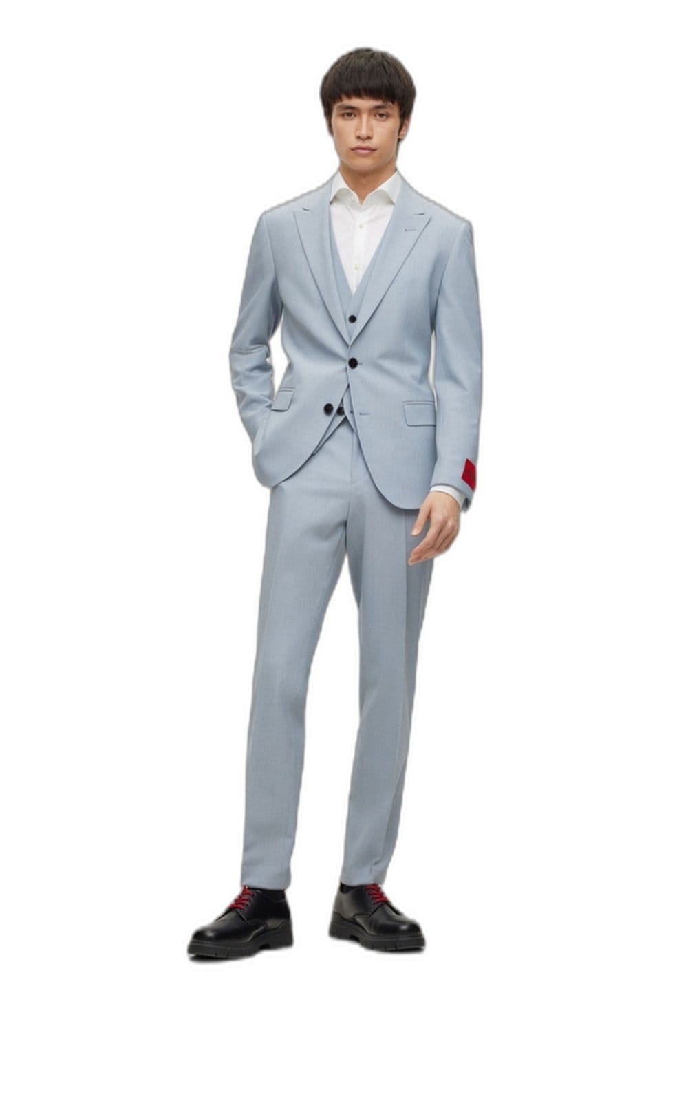 Camisa Slim Fit Em Algodão Com Colarinho Spread - 2