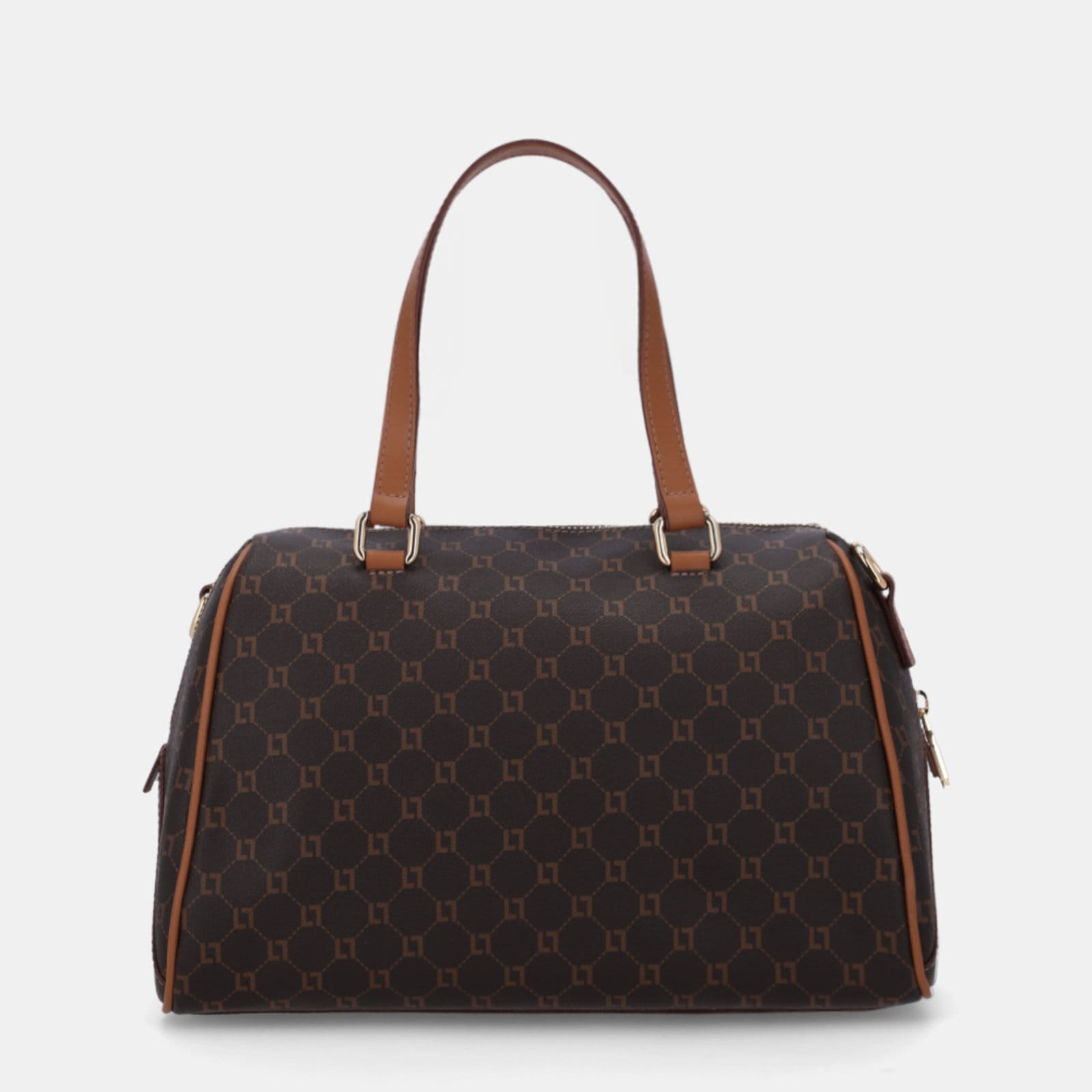 Vista 2 Bolsa Monograma Mocca Média - 10001067 Luz Da Lua Marrom Luz Da Lua marrom mocca