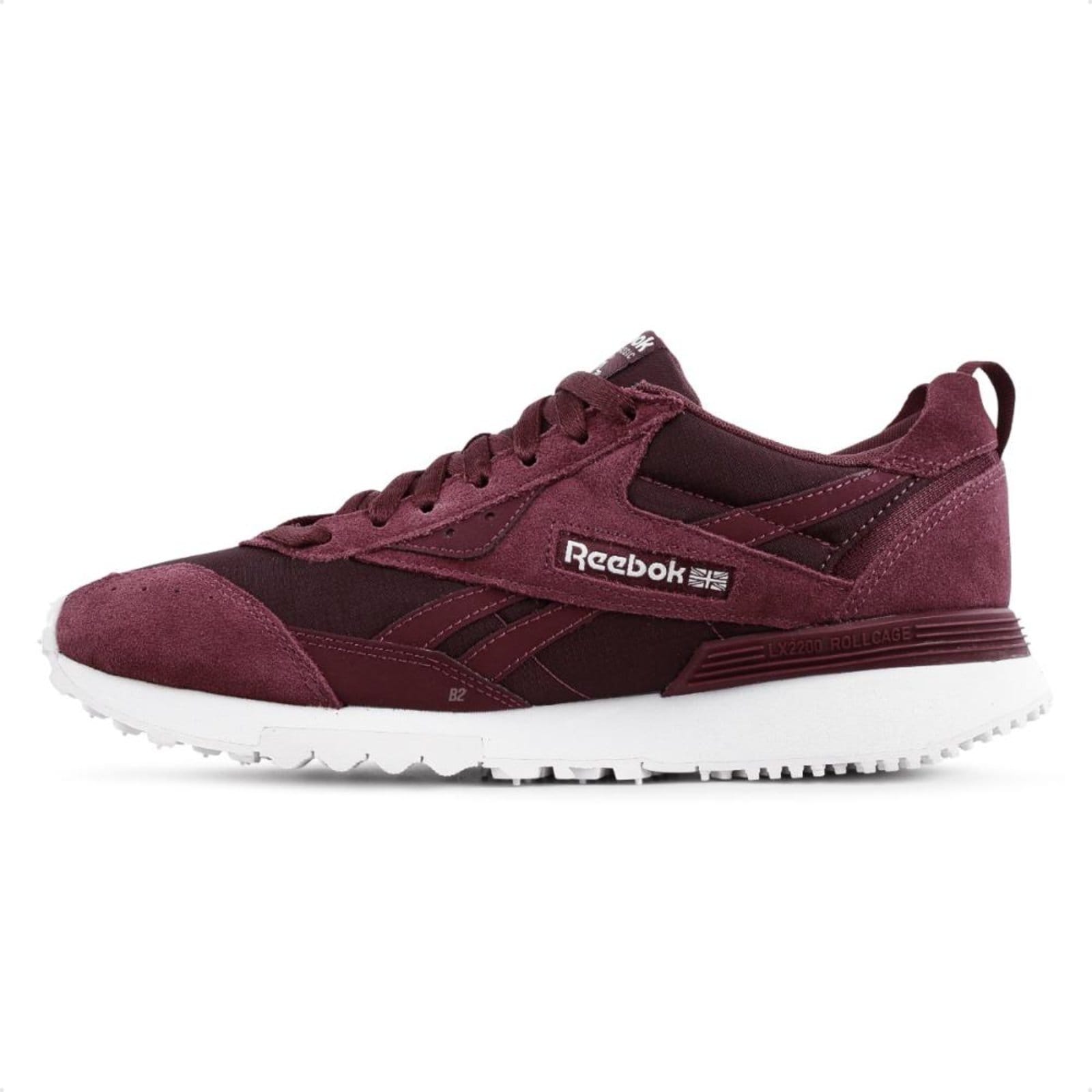 Vista 2 Tênis Reebok Lx2200 Masculino Reebok vinho