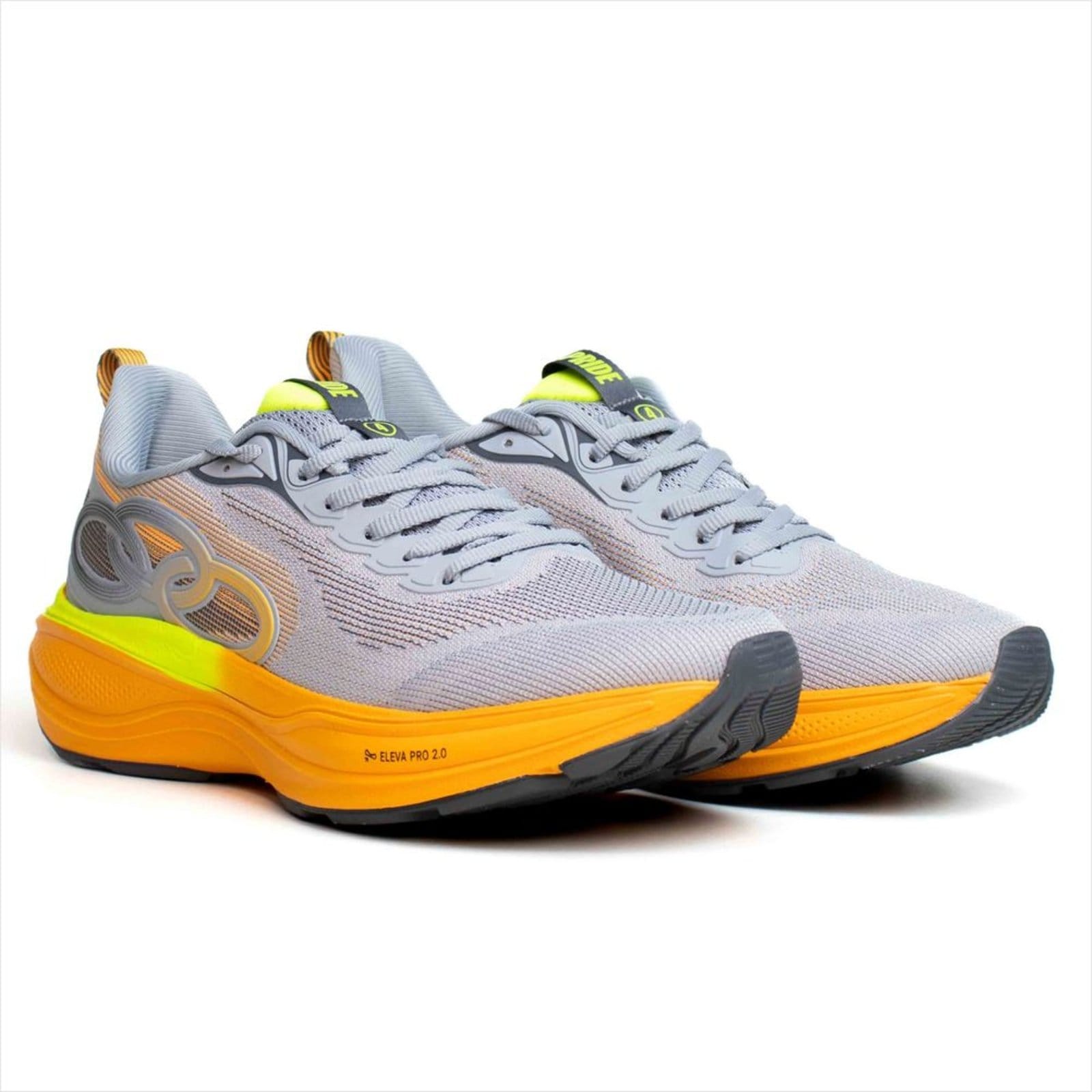 Vista 2 Tênis Olympikus Pride 4 Corrida Masculino OLYMPIKUS laranja