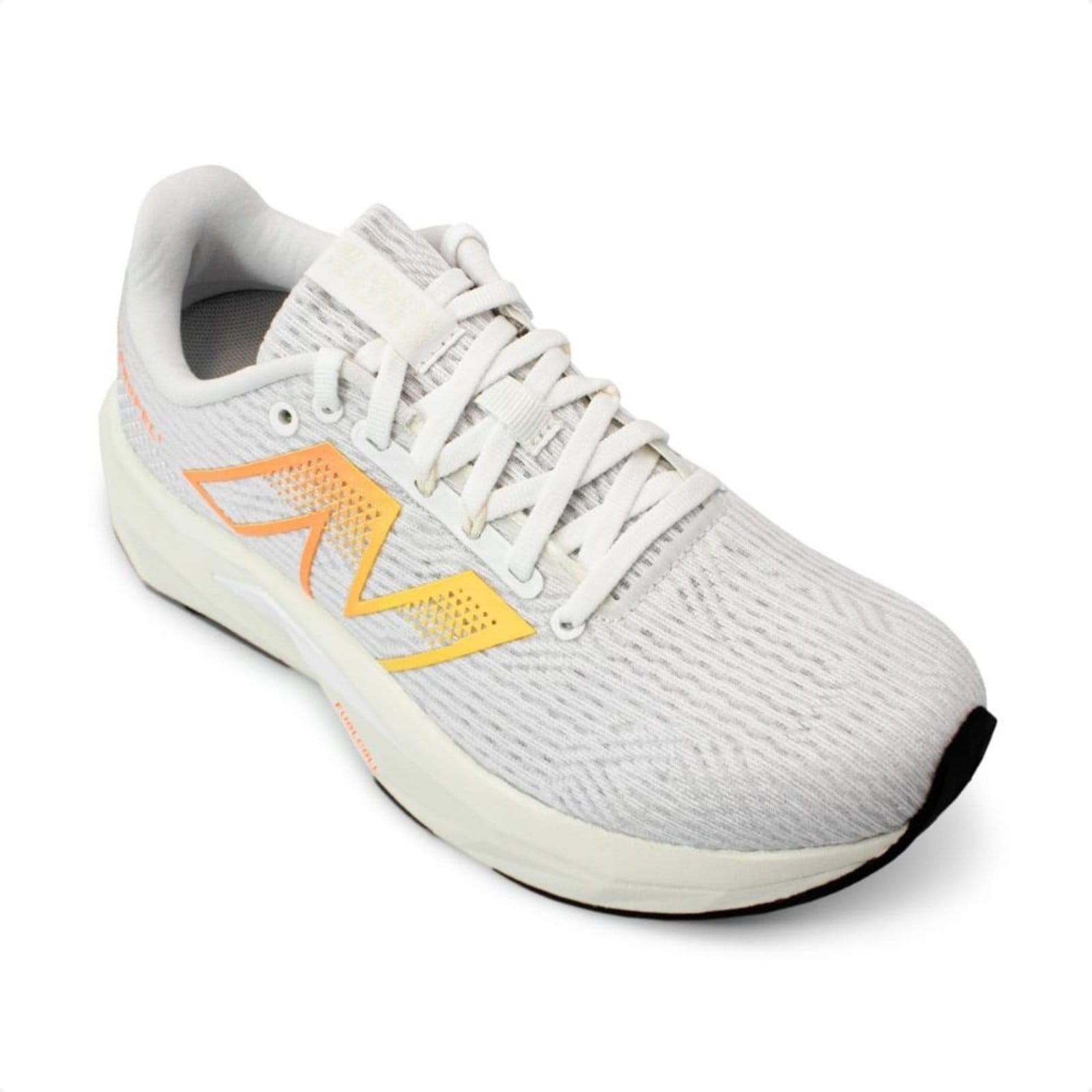 Vista 2 Tênis New Balance Feminino Fuelcell Propel V5 Off-white New Balance off-white white