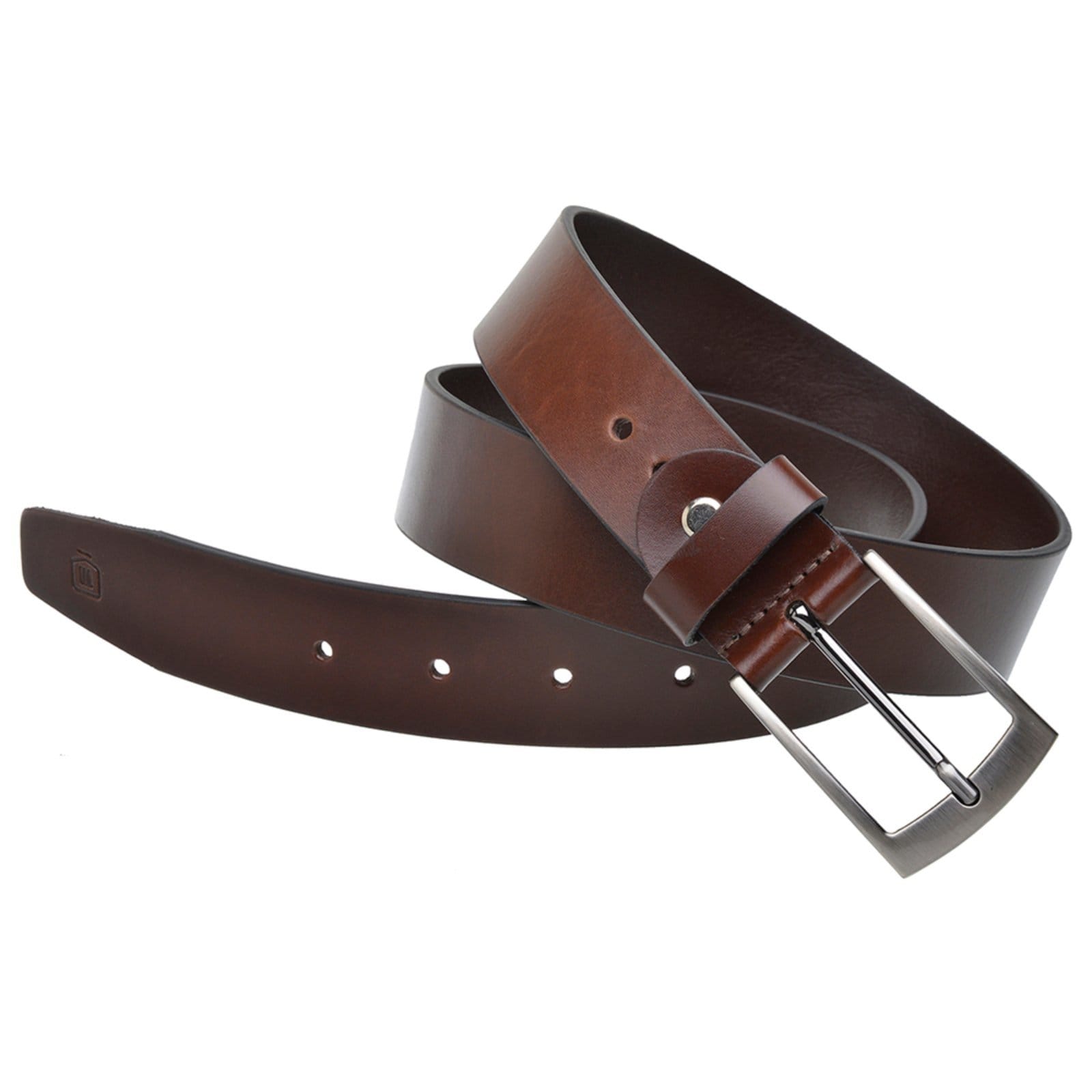 Cinto Masculino Social Malbork Couro Mouro Largura 35mm FS35_35M