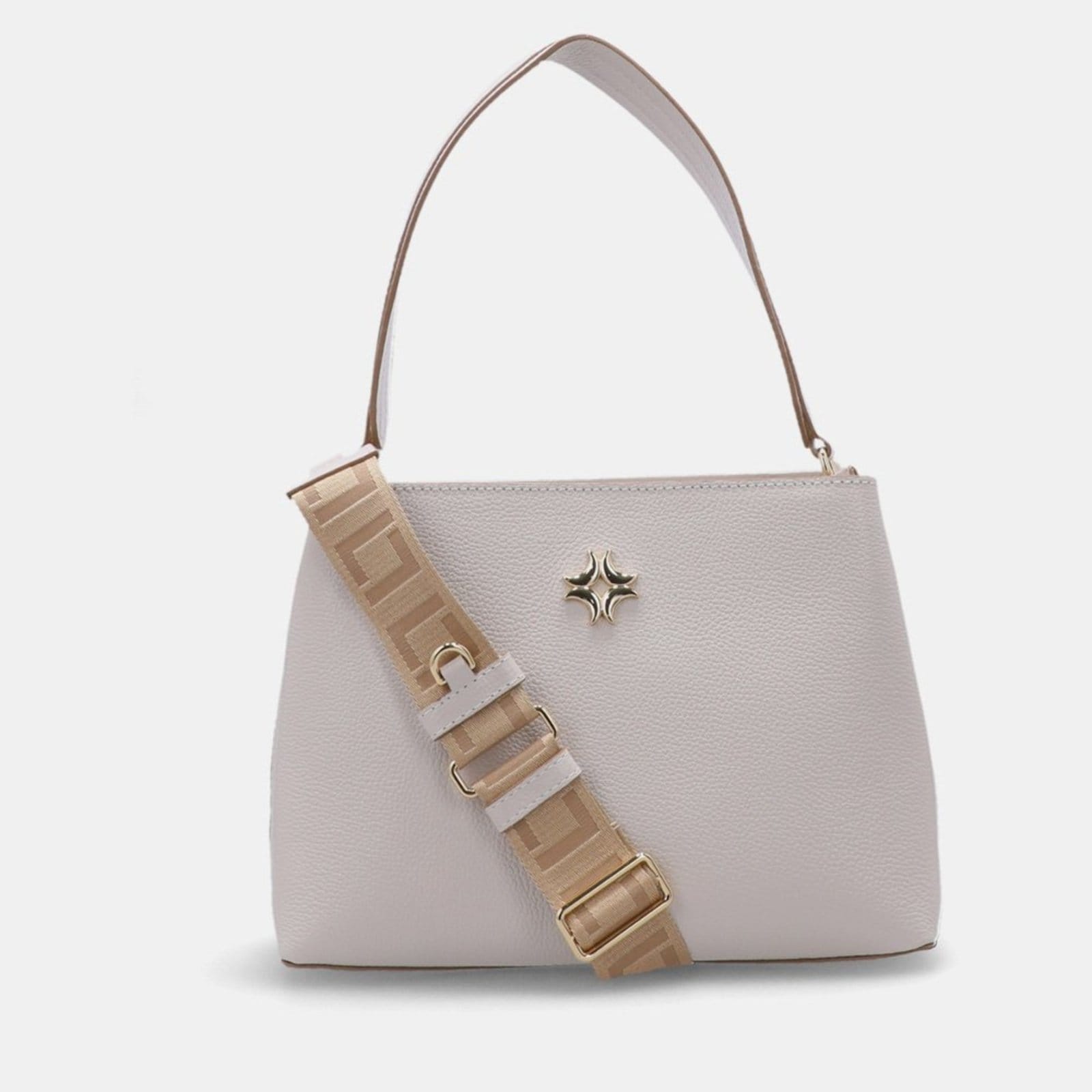 Bolsa Selena Tote Média - 2000616 Luz Da Lua Off-white