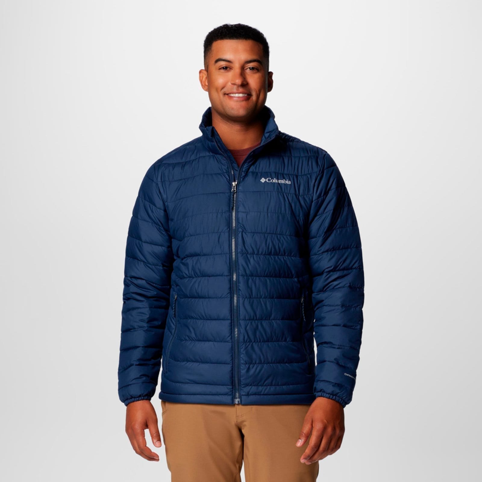 Jaqueta Columbia Powder Lite II Marinho Masculino