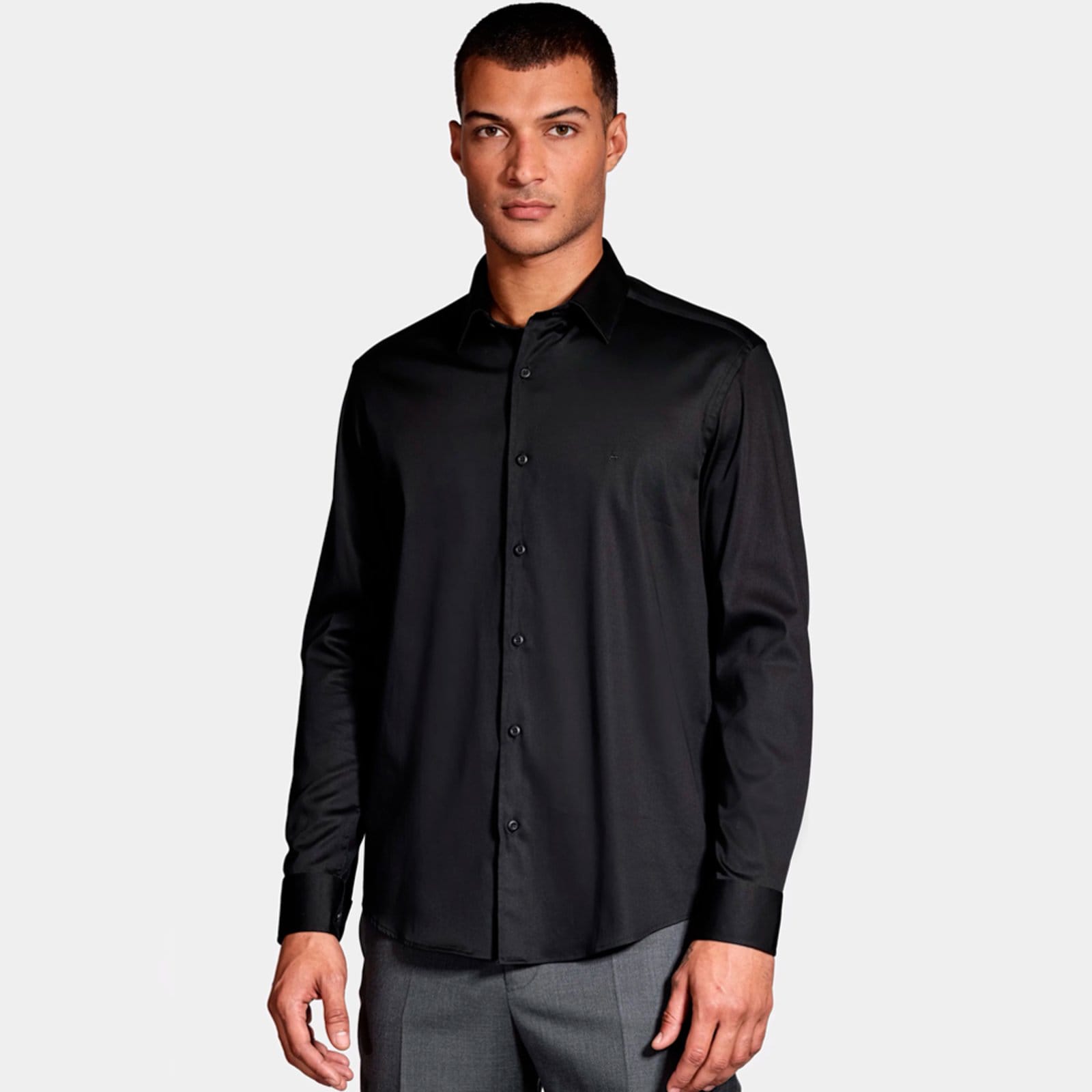 Camisa Aramis Slim Cetim Pr26 Masculino