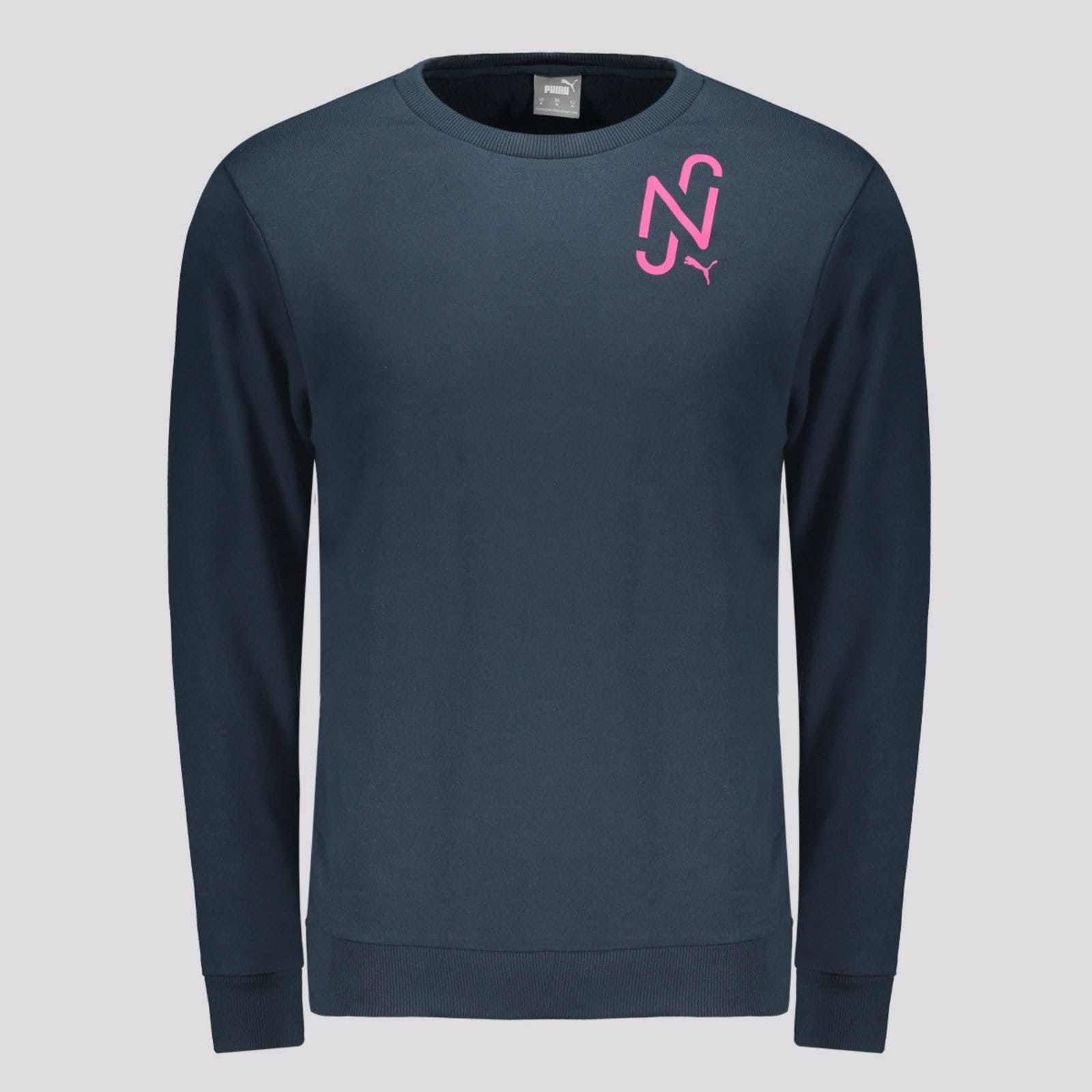 Moletom Puma Neymar Jr Crew Sweat Marinho