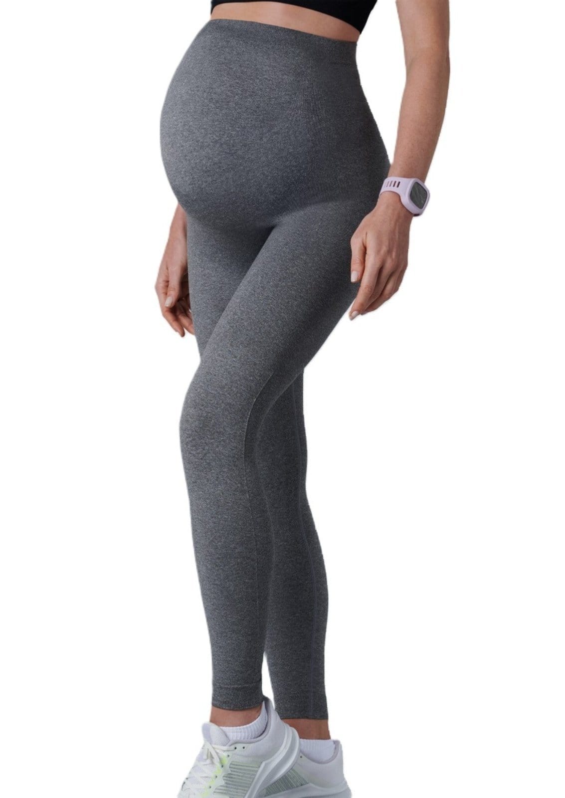 Vista 2 Calça Legging Lupo LSport Mom Gestante Lupo cinza