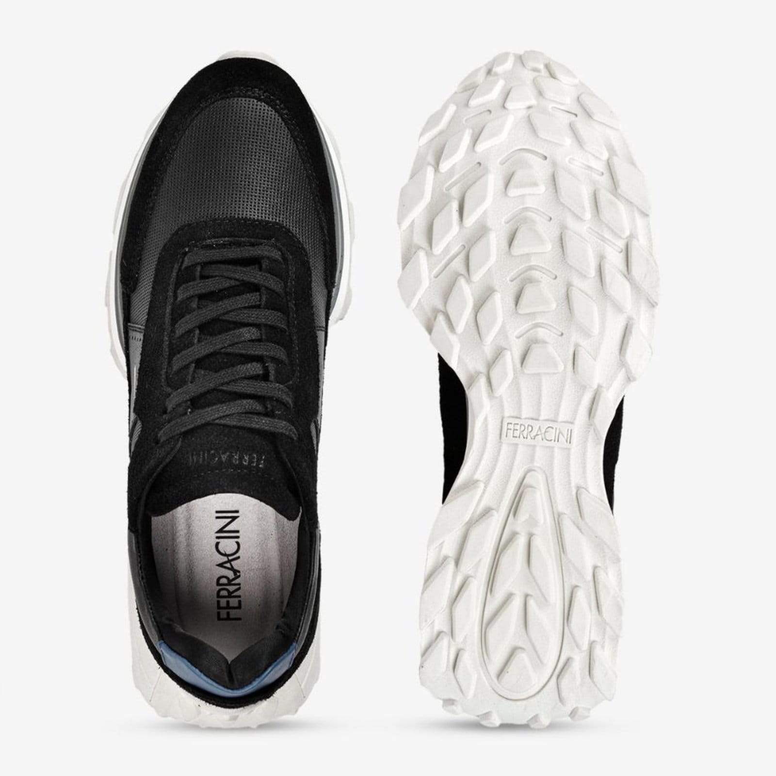 Vista 2 Sneaker Mid 9436-718A FERRACINI preto