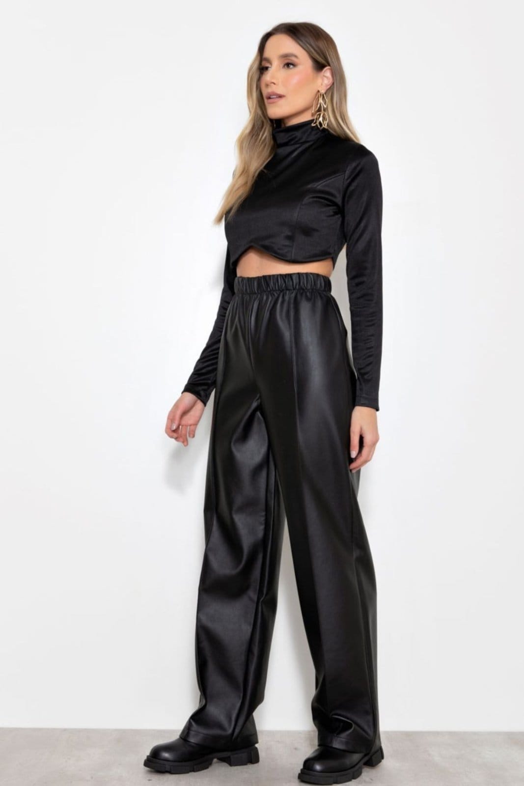 Calça Vanibele Wide Preta