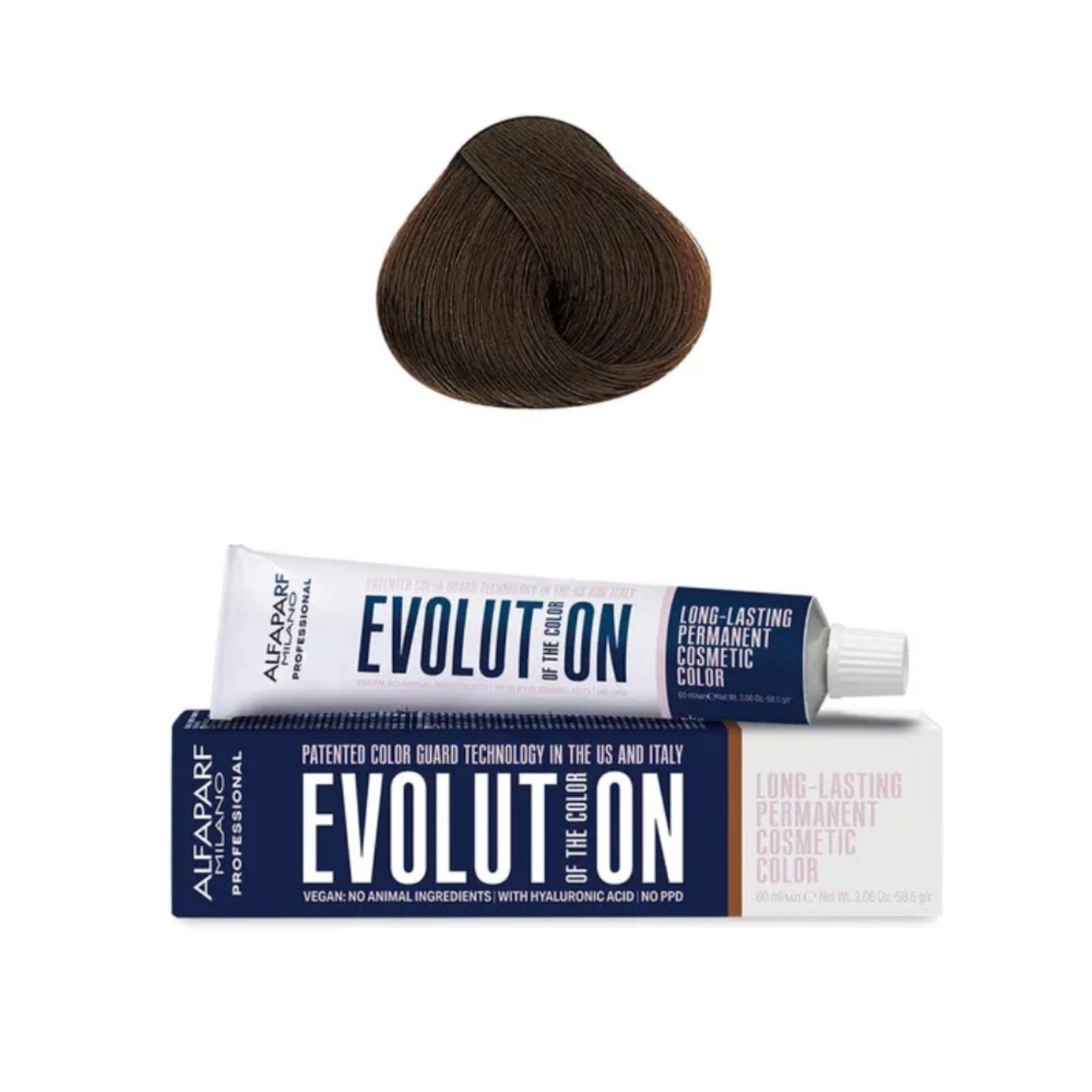 Vista principal Coloração Alfaparf Milano Evolution Of The Color 6.32 Louro Escuro Dourado Irisé Alfaparf incolor