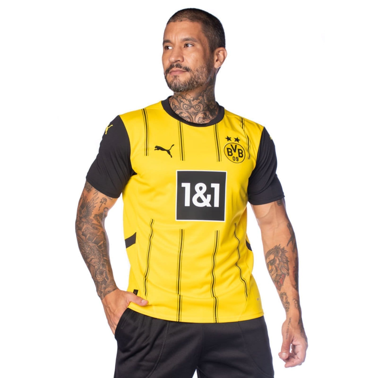 Camisa Masculino Puma Borussia Dortmund 24/25 Preto