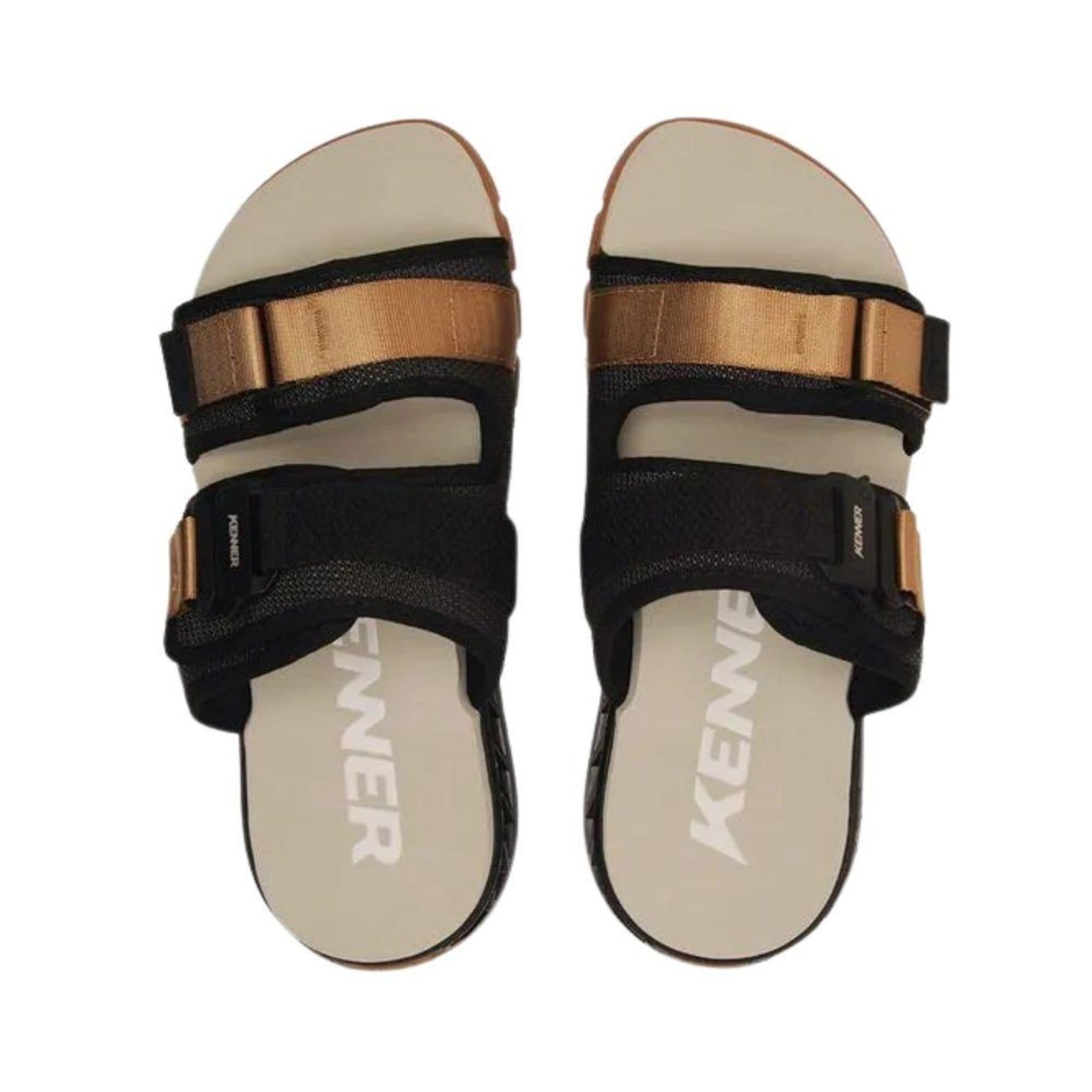 Vista 2 Chinelo Kenner Rakka Slide Masculino 745 bege