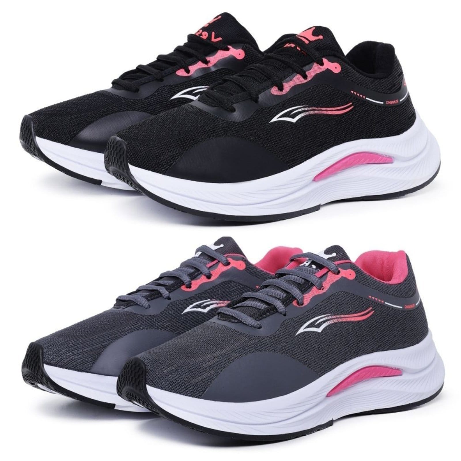 kit 2 Tênis Bia Ramos Esportivo Caminhada Academia Feminino Confortavel e Grafite