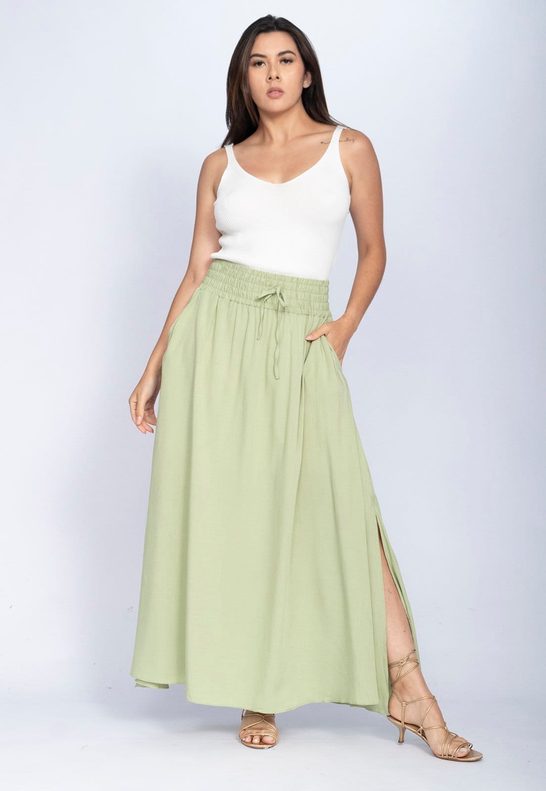 Saia Cabanafree Longa Viscose Serenity