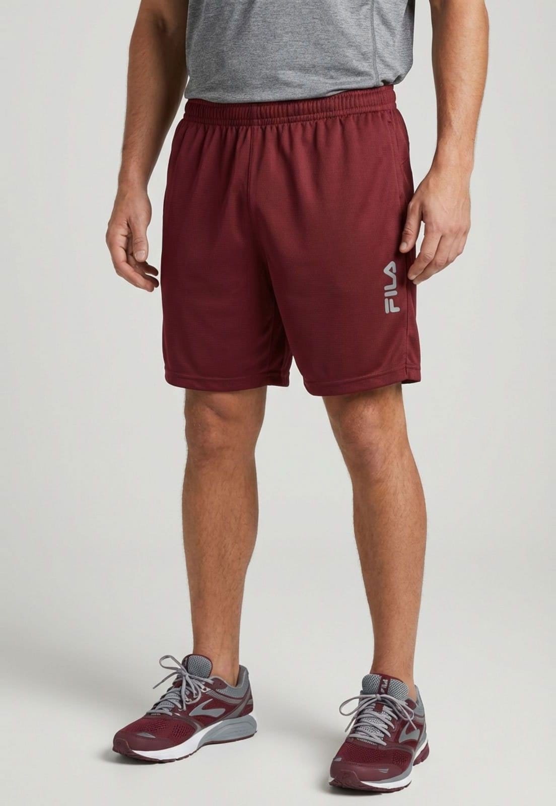 Bermuda Masculina Fila Sports Myler Vinho