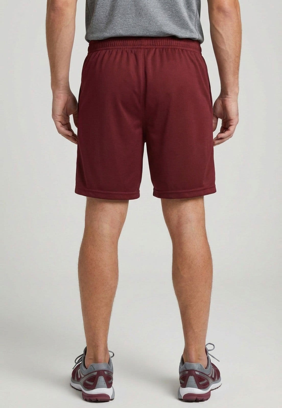 Vista 2 Bermuda Masculina Fila Sports Myler Vinho Fila vermelho