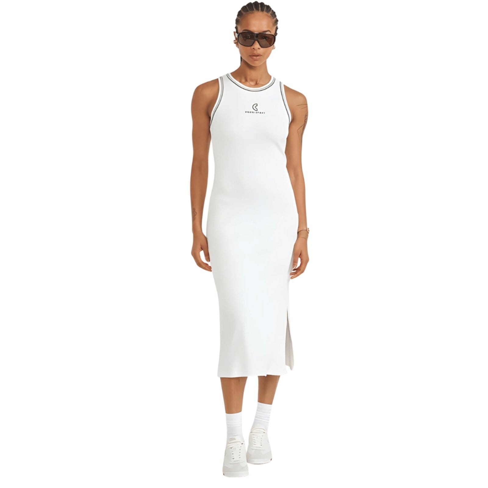 Vestido Colcci Sport Midi New Comfort Fit