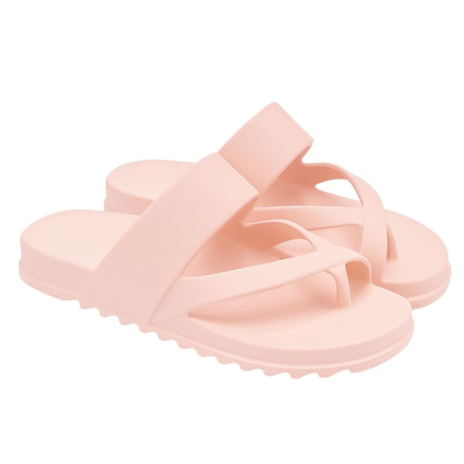 Chinela Feminina Casual Veritimo Papete De Dedo Sandália Elegante Casual Claro