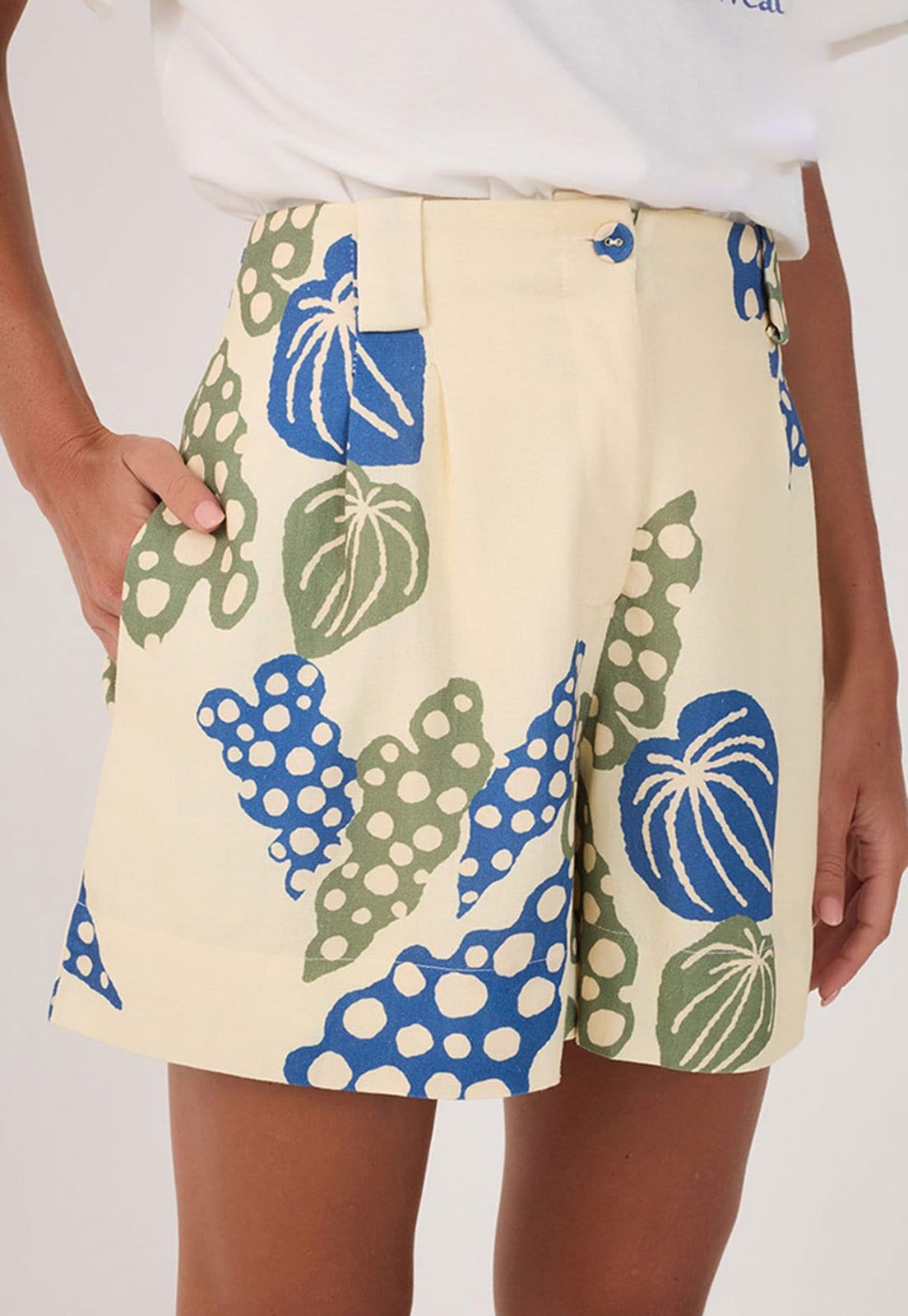 Bermuda Dress To Reta Folhagem